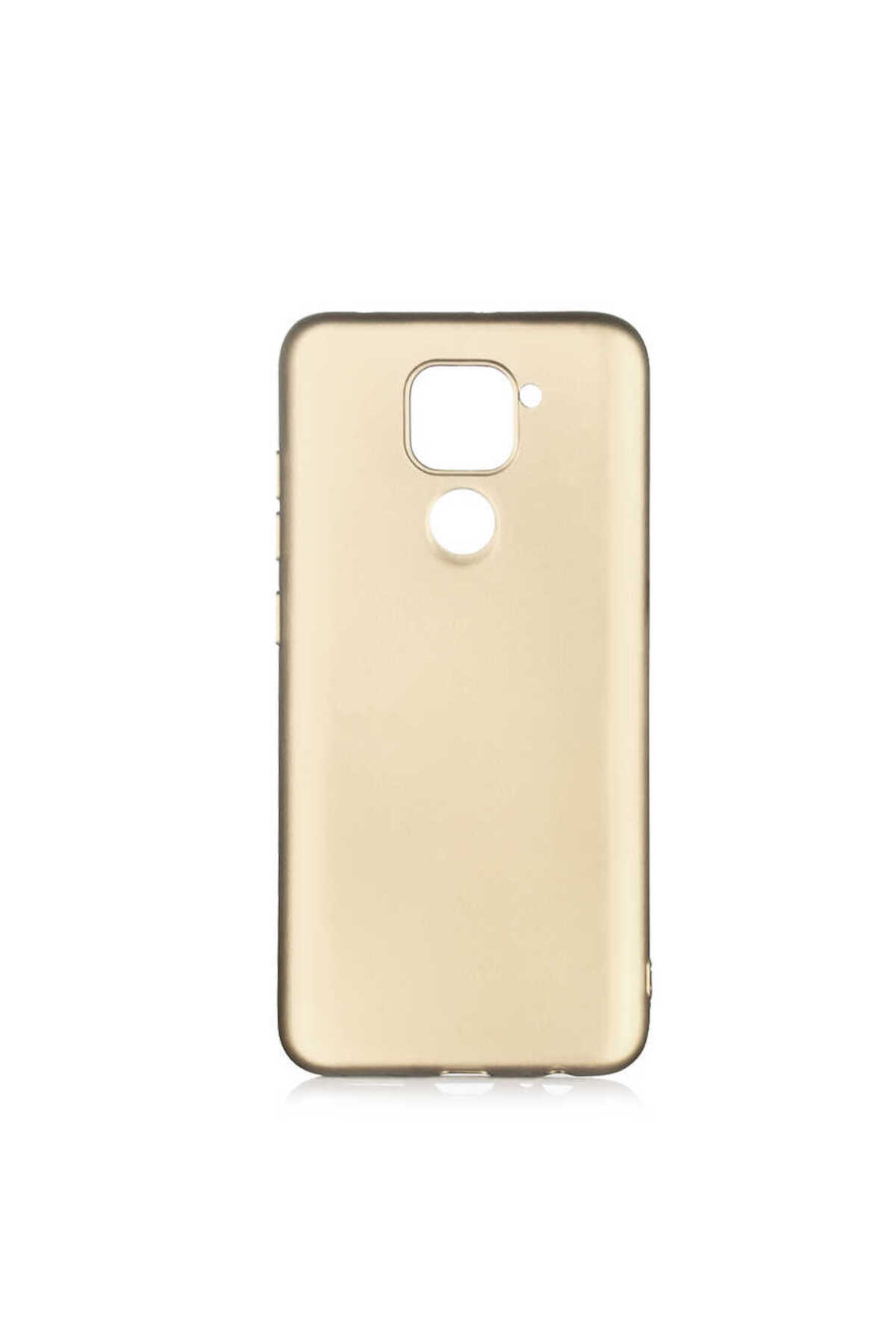 Xiaomi Redmi Note 9 Case Flexible and Durable Premium Silicone Cover - Gold