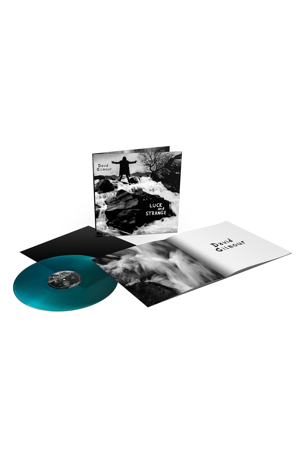 plakmarketi YABANCI PLAK - David Gilmour / Luck And Strange (L.E. - Yarı saydam deniz mavisi LP)