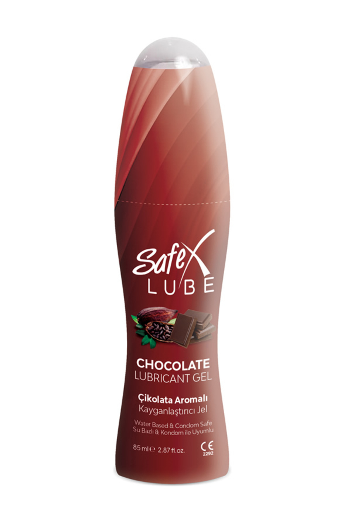 Safex Lube Çikolata Aromalı Kayganlaştırıcı Jel Tutkuyla Tatlı Bir