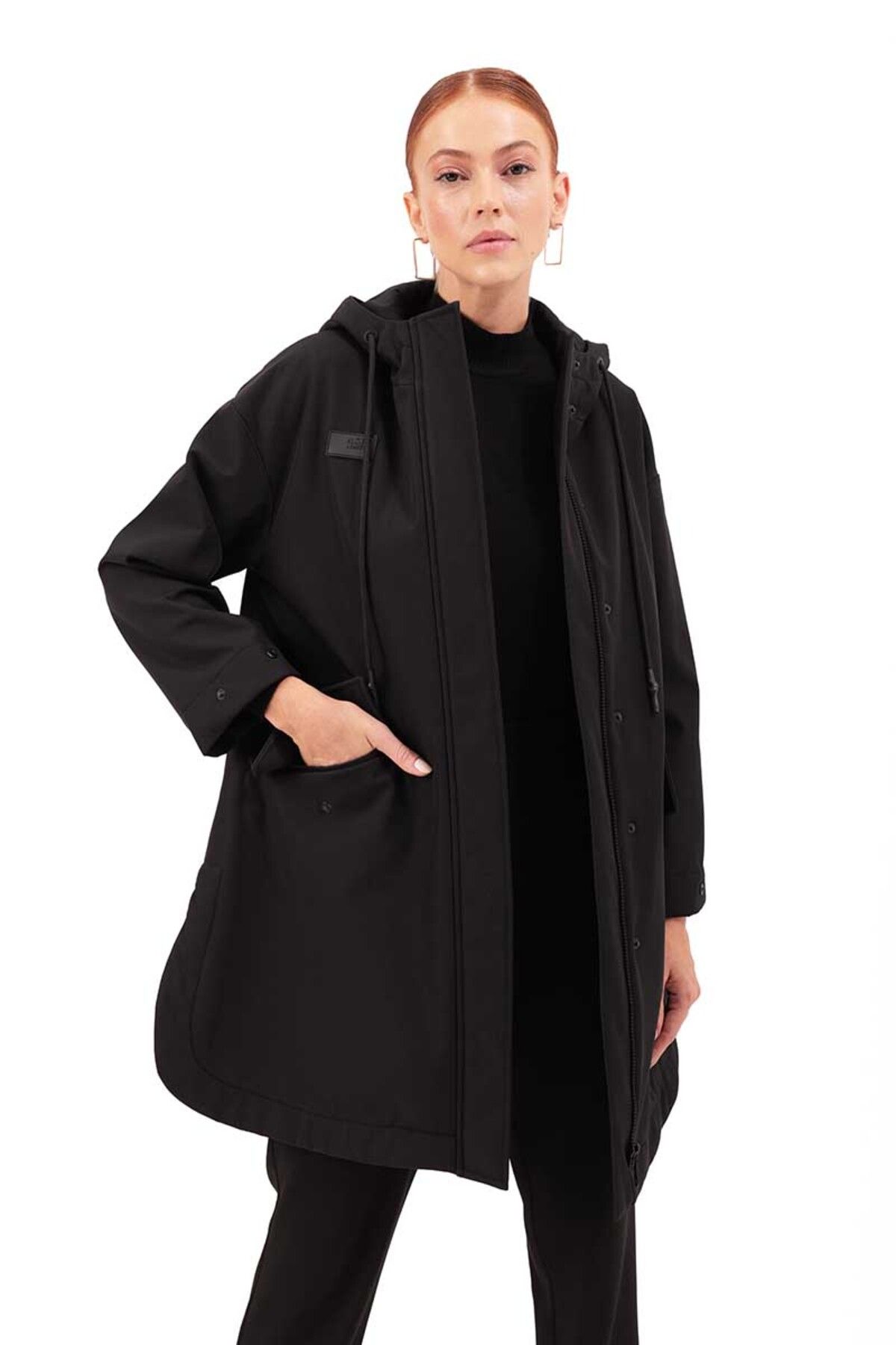 Aker-Hooded SoftShell Coat 4