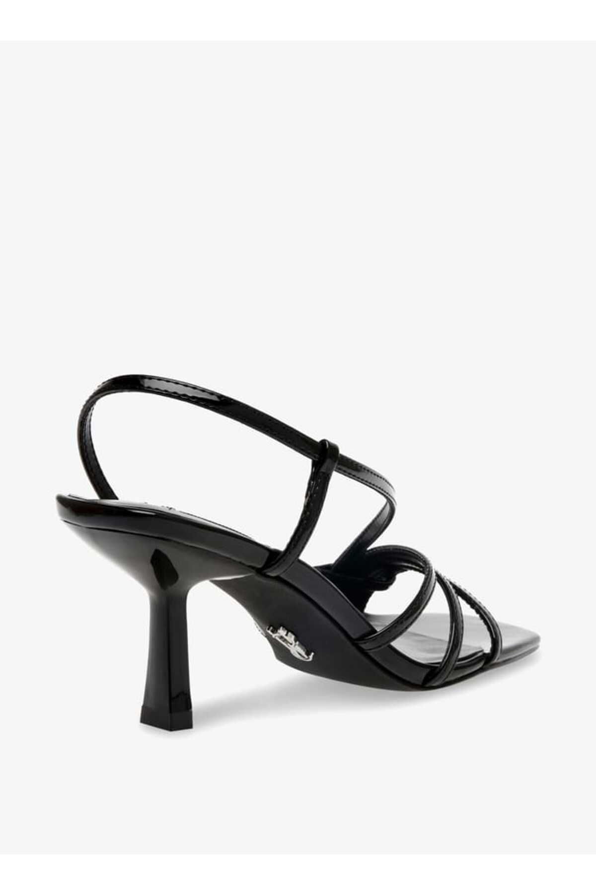 Steve Madden-Women's Solid Slip-On Sandals with Stiletto Heels 5