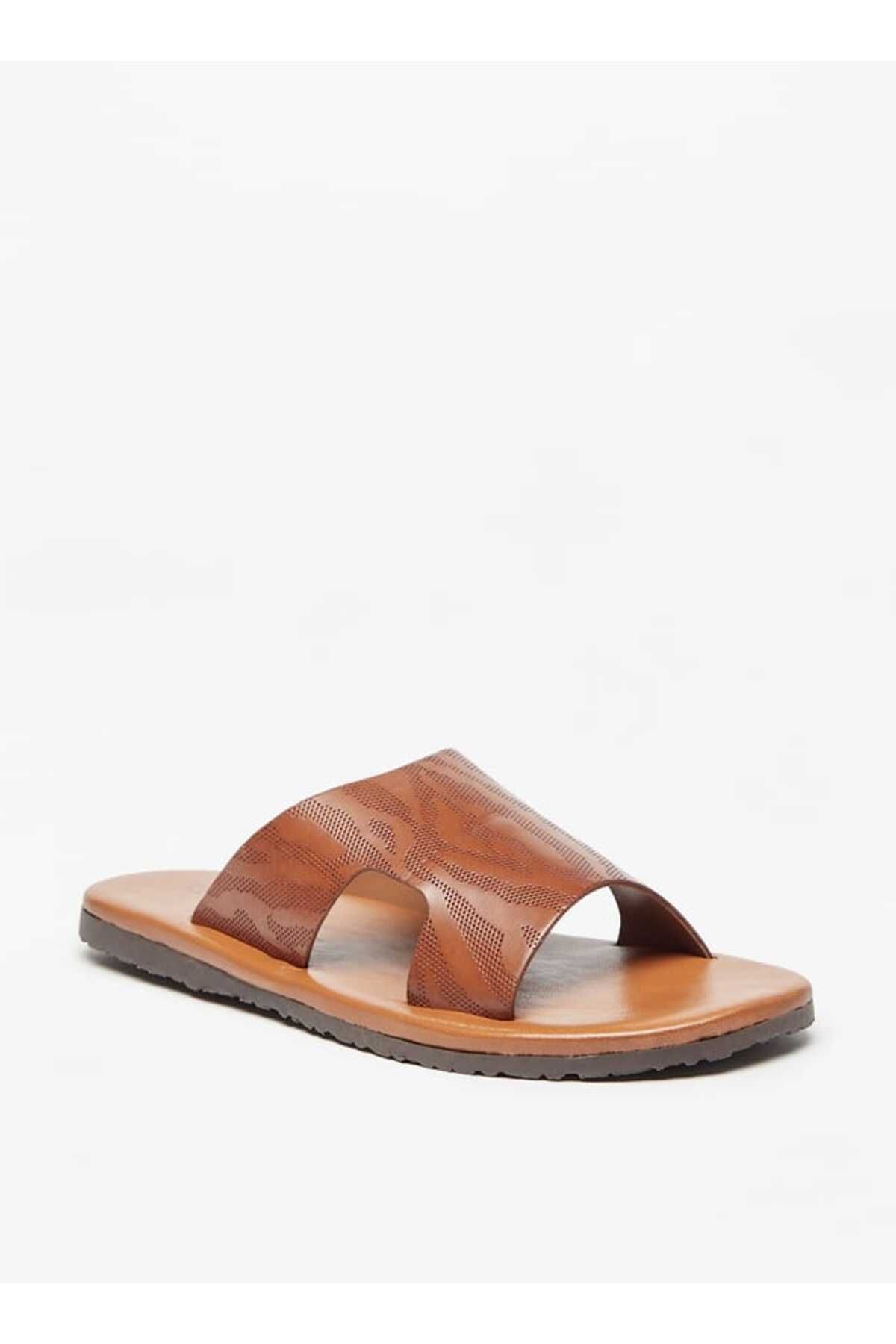 Steve Madden-Men's Textured Slip-On Sandals 2