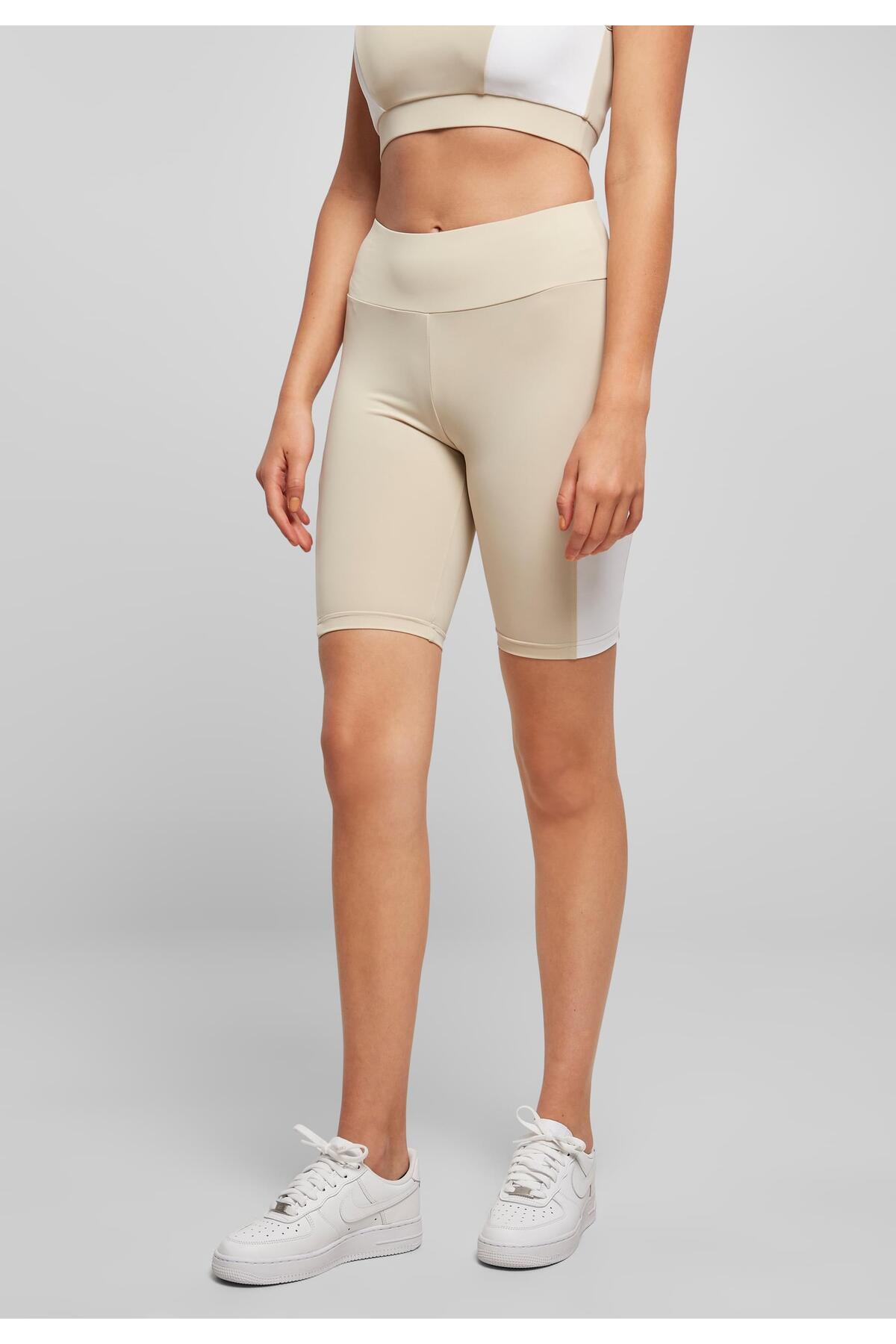 Urban Classics-Damen Ladies Color Block Cycle Shorts 6