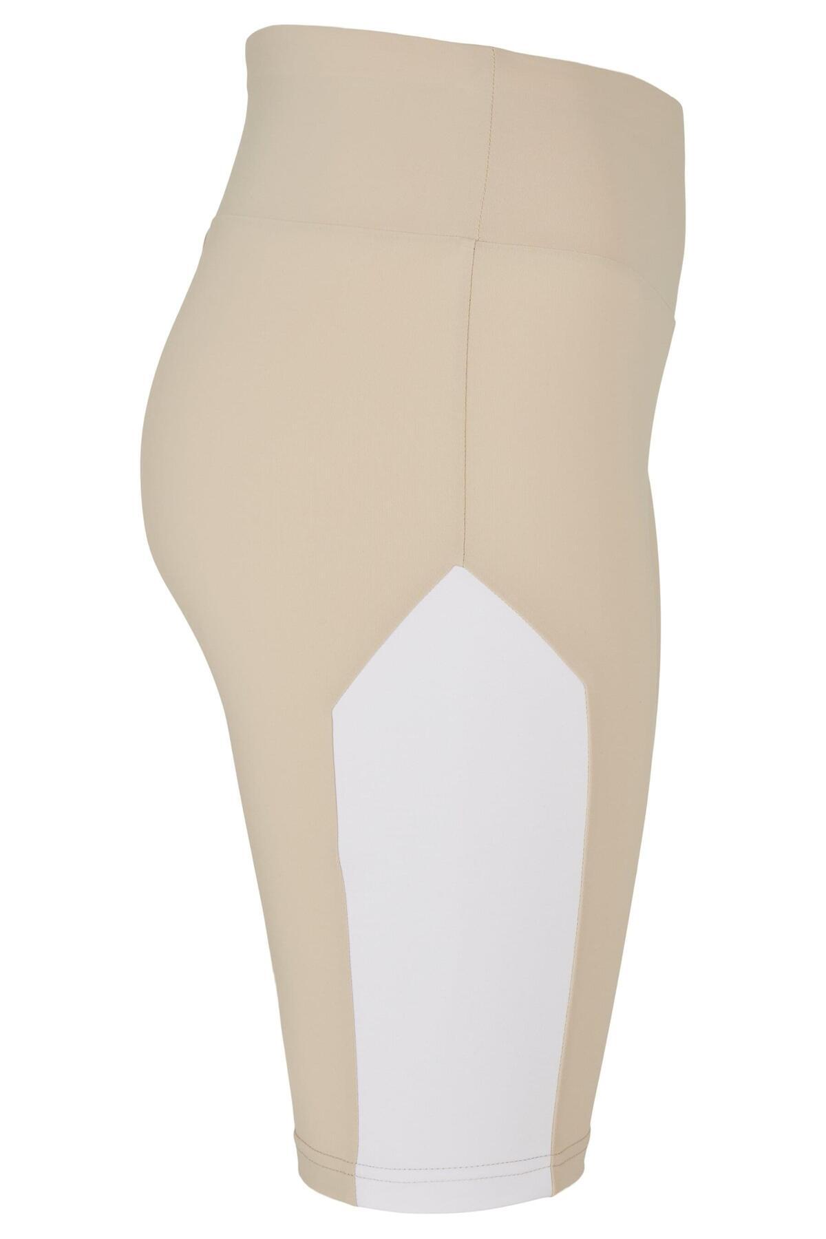 Urban Classics-Damen Ladies Color Block Cycle Shorts 4