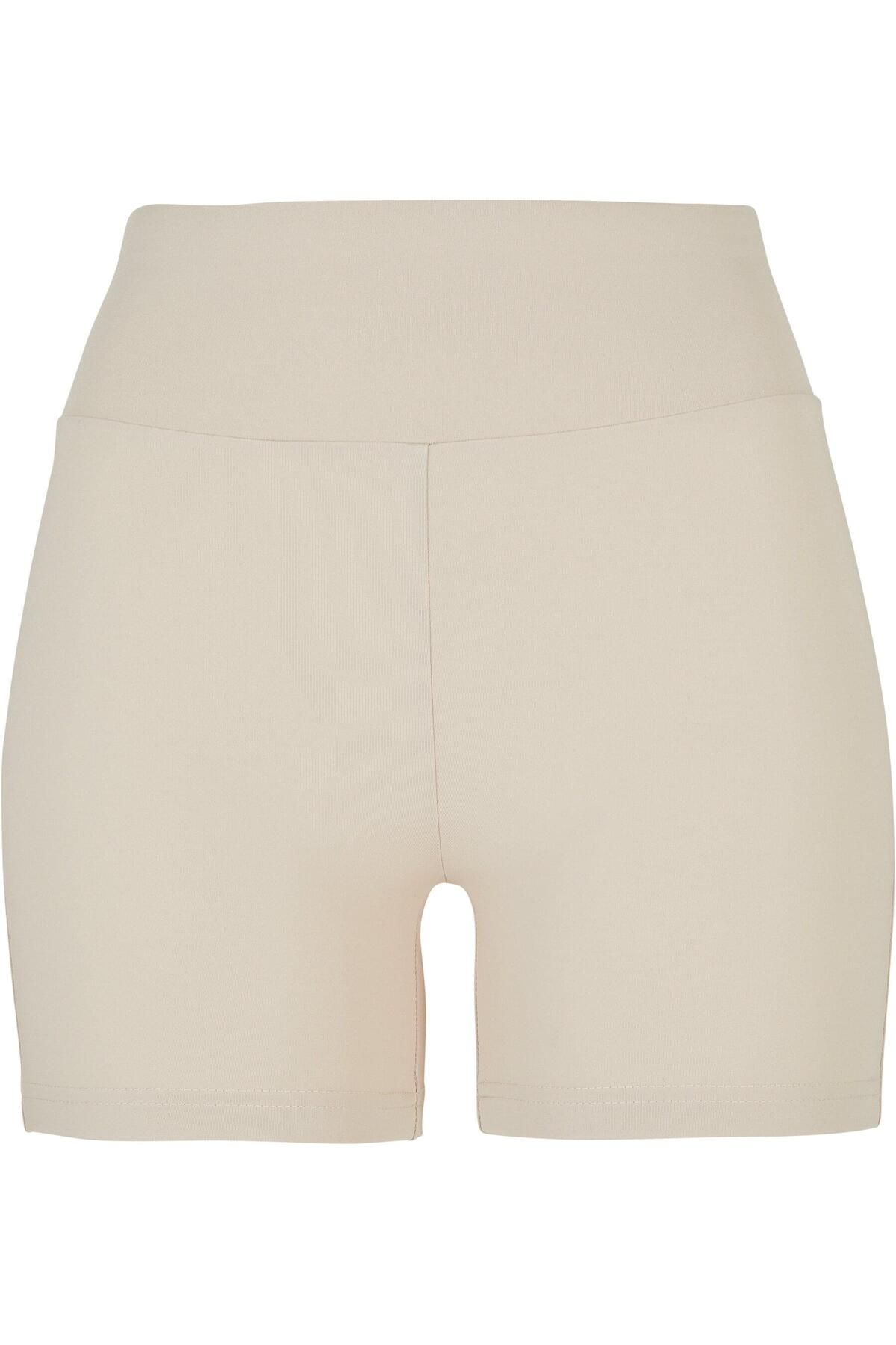 Urban Classics-Damen Ladies Recycled High Waist Cycle Hot Pants 1