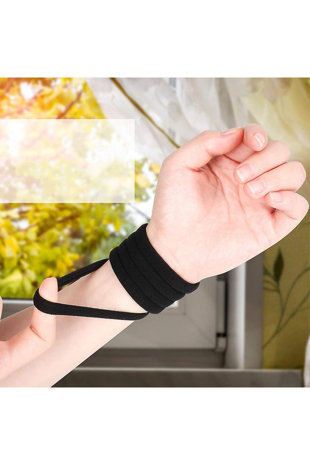 Transformacion-Black Elastic Buckle - 12 Pcs 719701 3