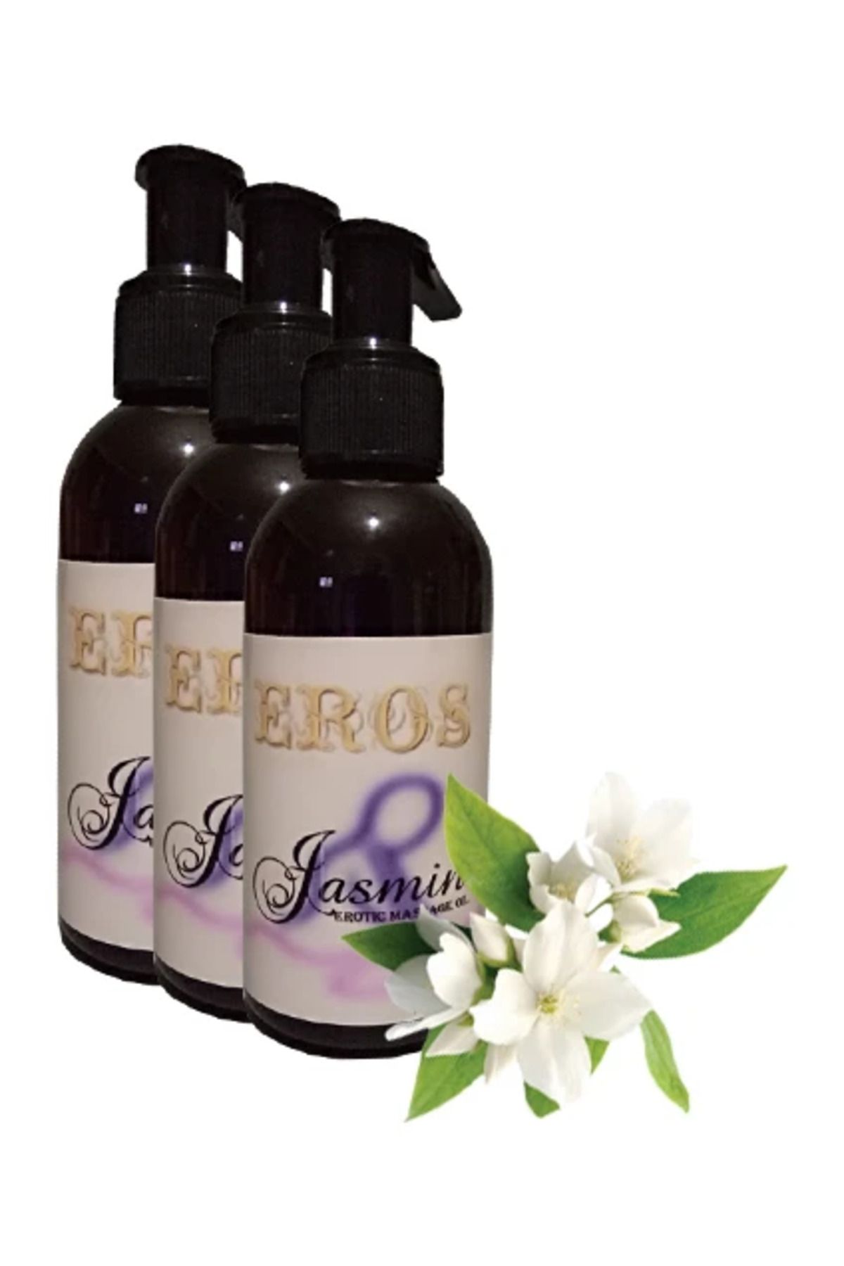 Eros 3 Adet Massage Oil 120ml Kokulu Masaj Yağı