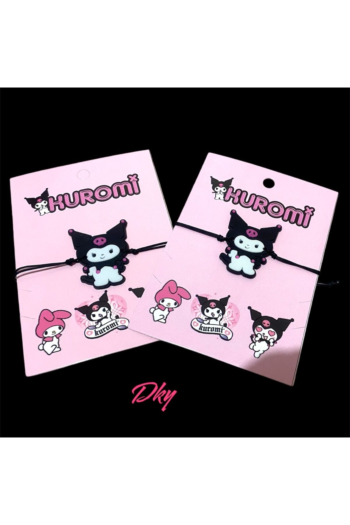 DKY-Kuromi̇ Silicone Bracelet 3