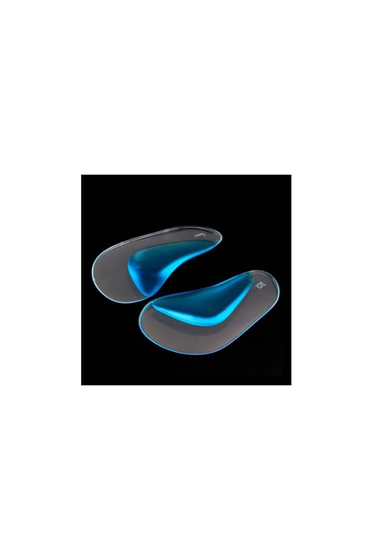 Skygo-BLUE Silicone Foot Insoles Anti-Instep 1