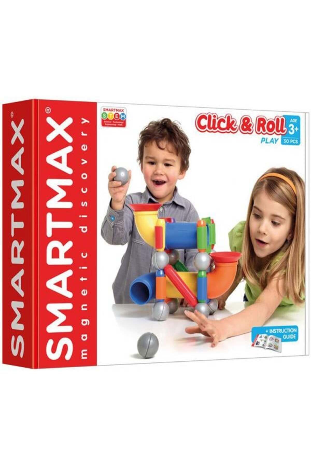 Bebeluc-Σετ κατασκευής - SMARTMAX PLAY - Ball Run Fun Click & Roll 7