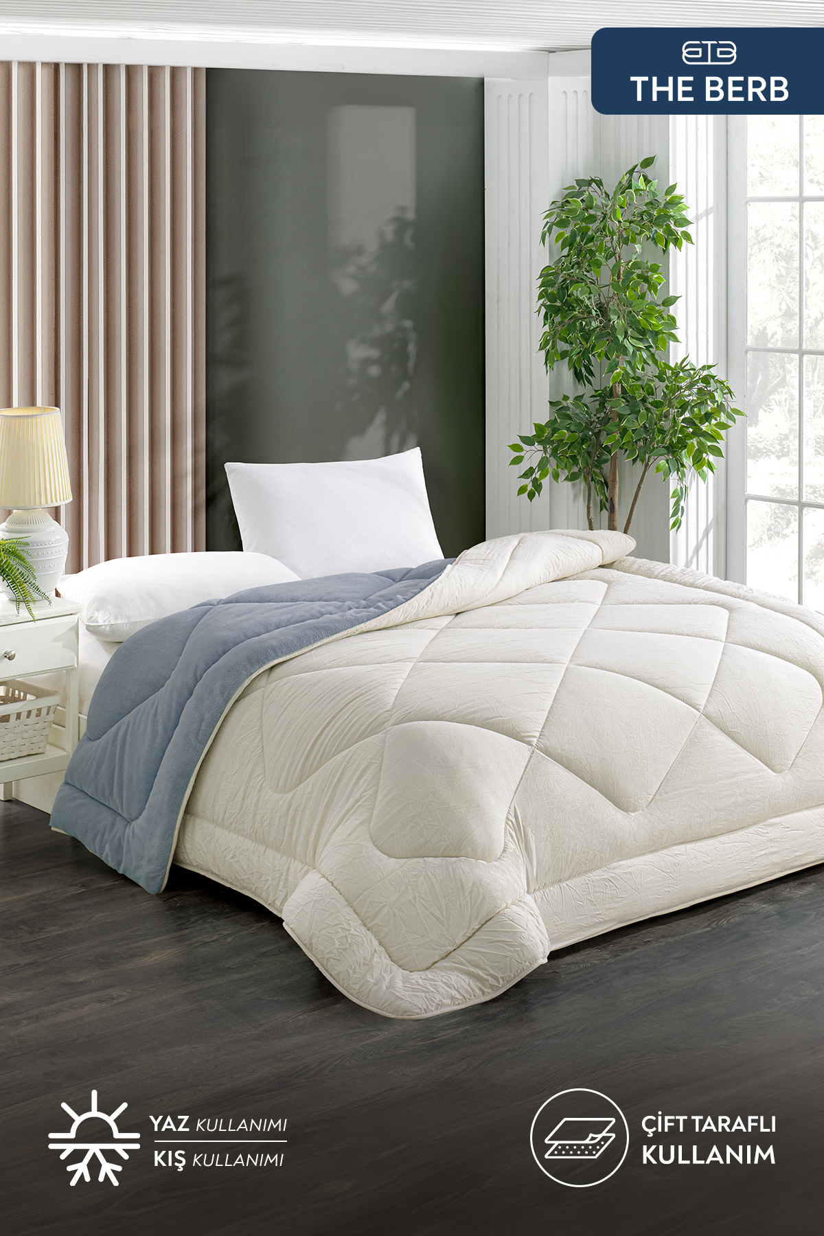The Berb-Single Quilt |   Welsoft Fabric |   Double Sided Use |   155 X 215 2