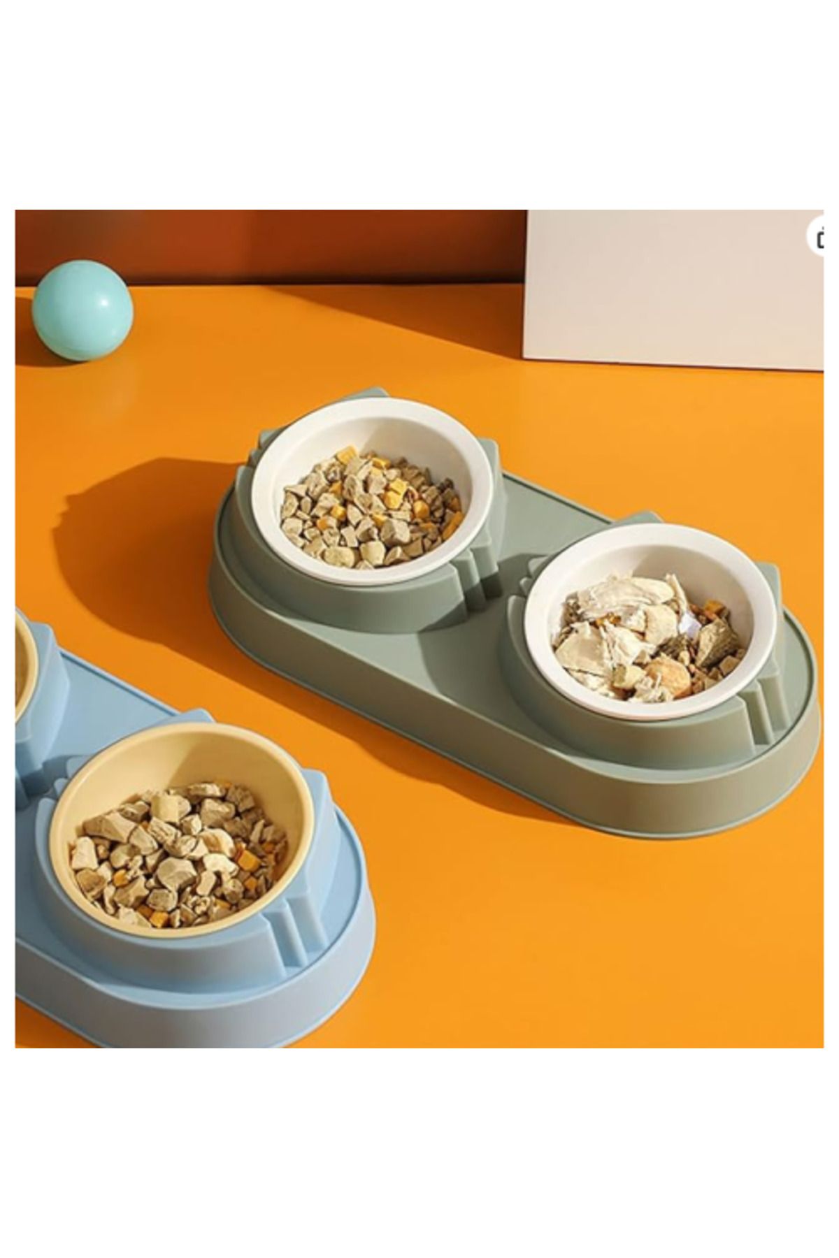 Roichil-Mikopet Double Compartment Food and Water Bowl 4