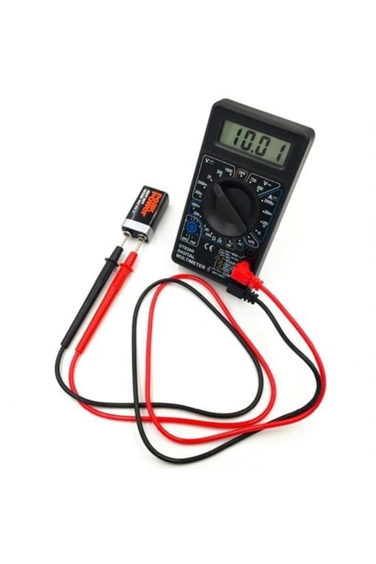 VB QUALITY-Digital Avometer Multimeter Measure Tool Current Voltage Resistance Meter 2