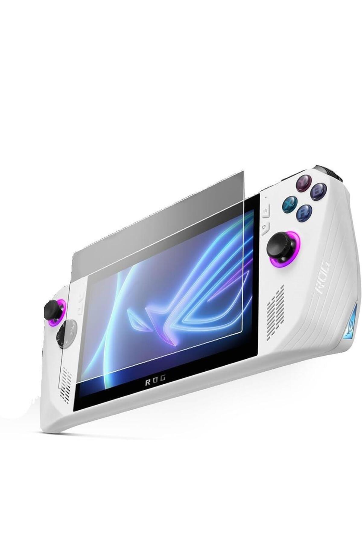 Ecr Mobile Asus Rog Ally Z1 Oyun Konsolu Ekran Koruyucu Parmak İzi Bırakmayan MAT 9H Nano 7'' Tam Uyumlu