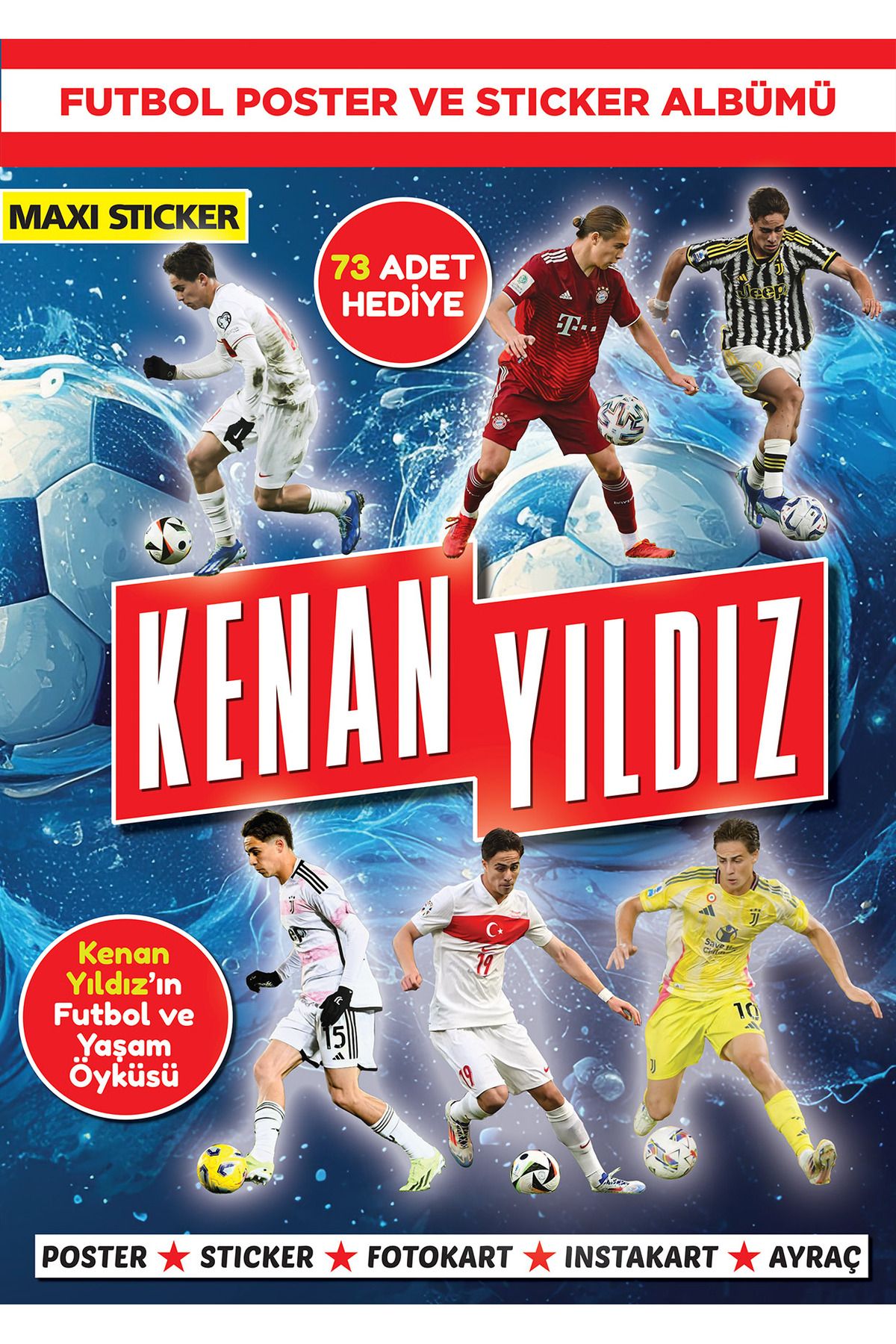 MAXİ Kenan Yıldız Poster ve Sticker Albümü 005