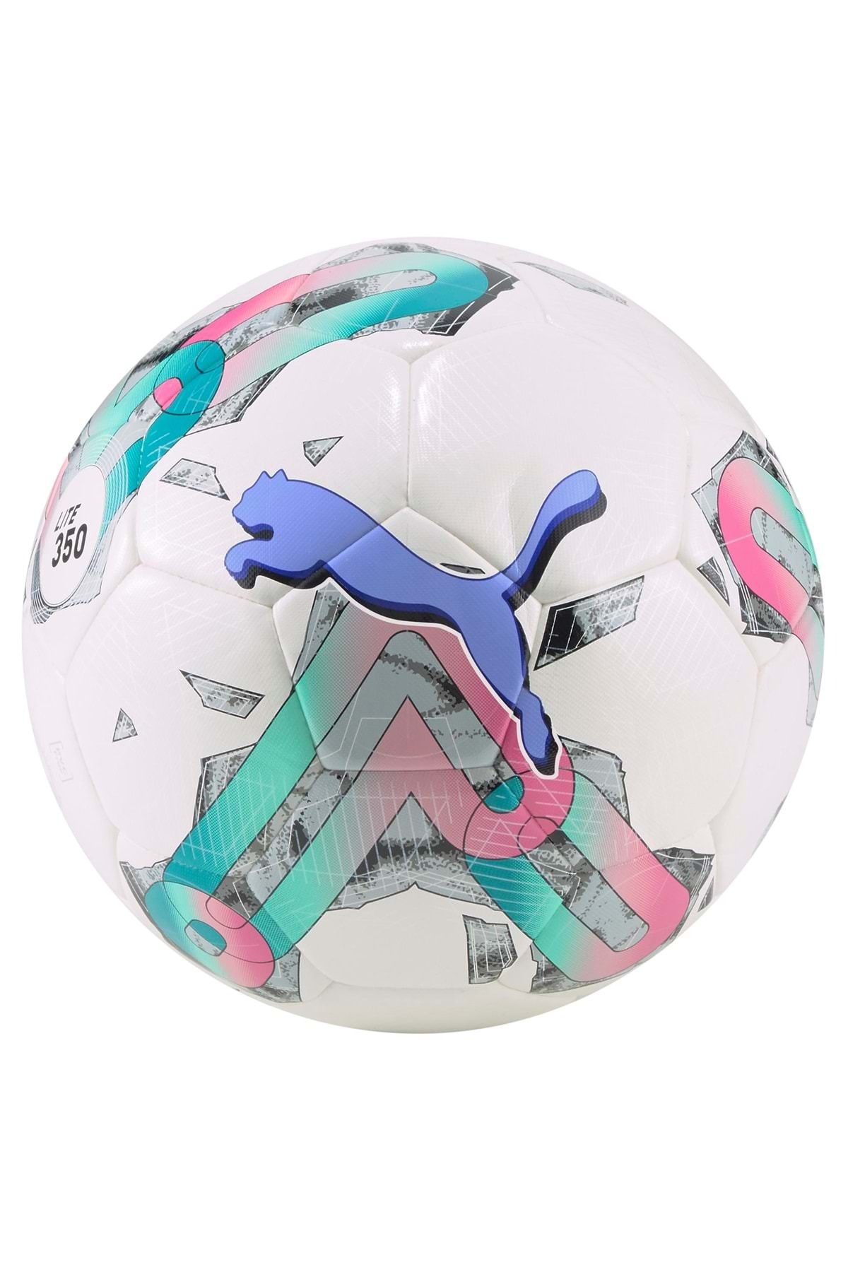 توپ فوتبال 083784 01 ORBITA 5 HYB LITE 350 NUMBER FOOTBALL BALL سفید Puma