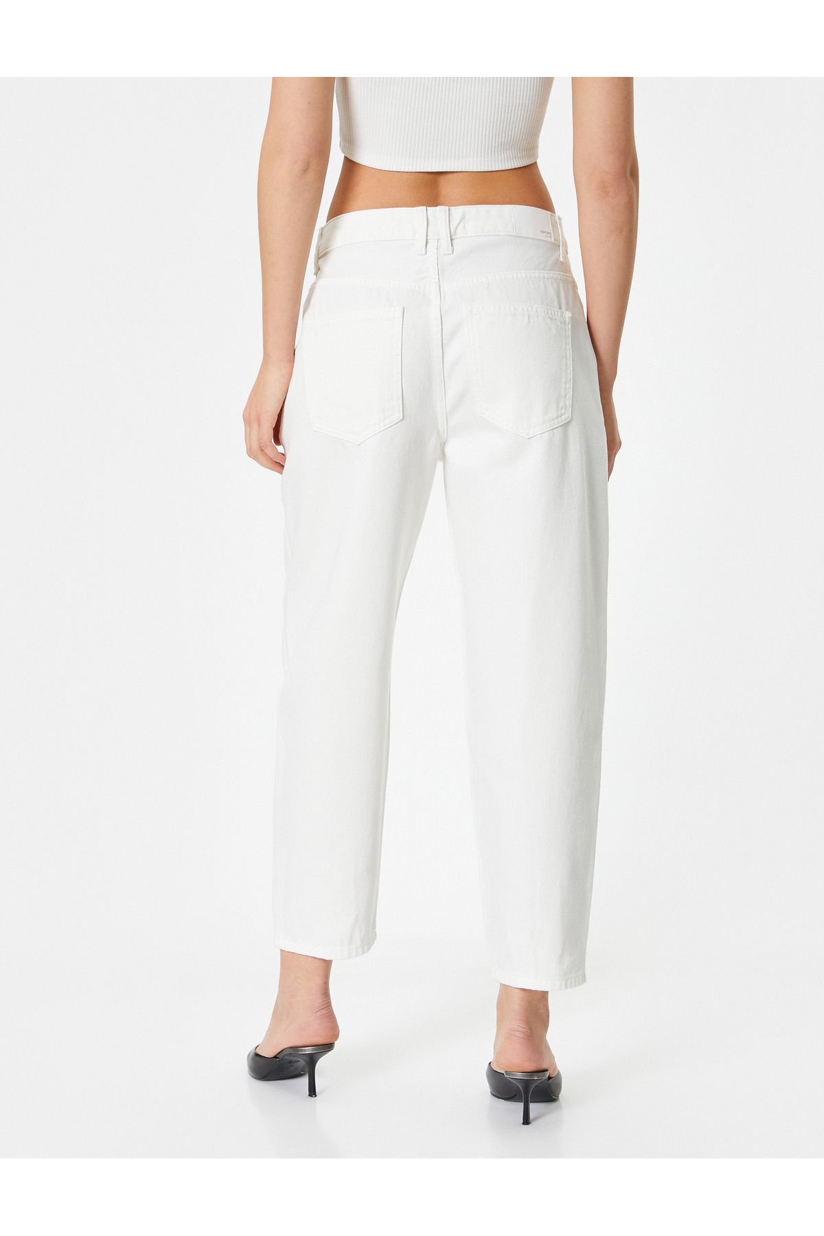 Koton-Wygodne jeansy z wysokim stanem – Baggy Jeans 4