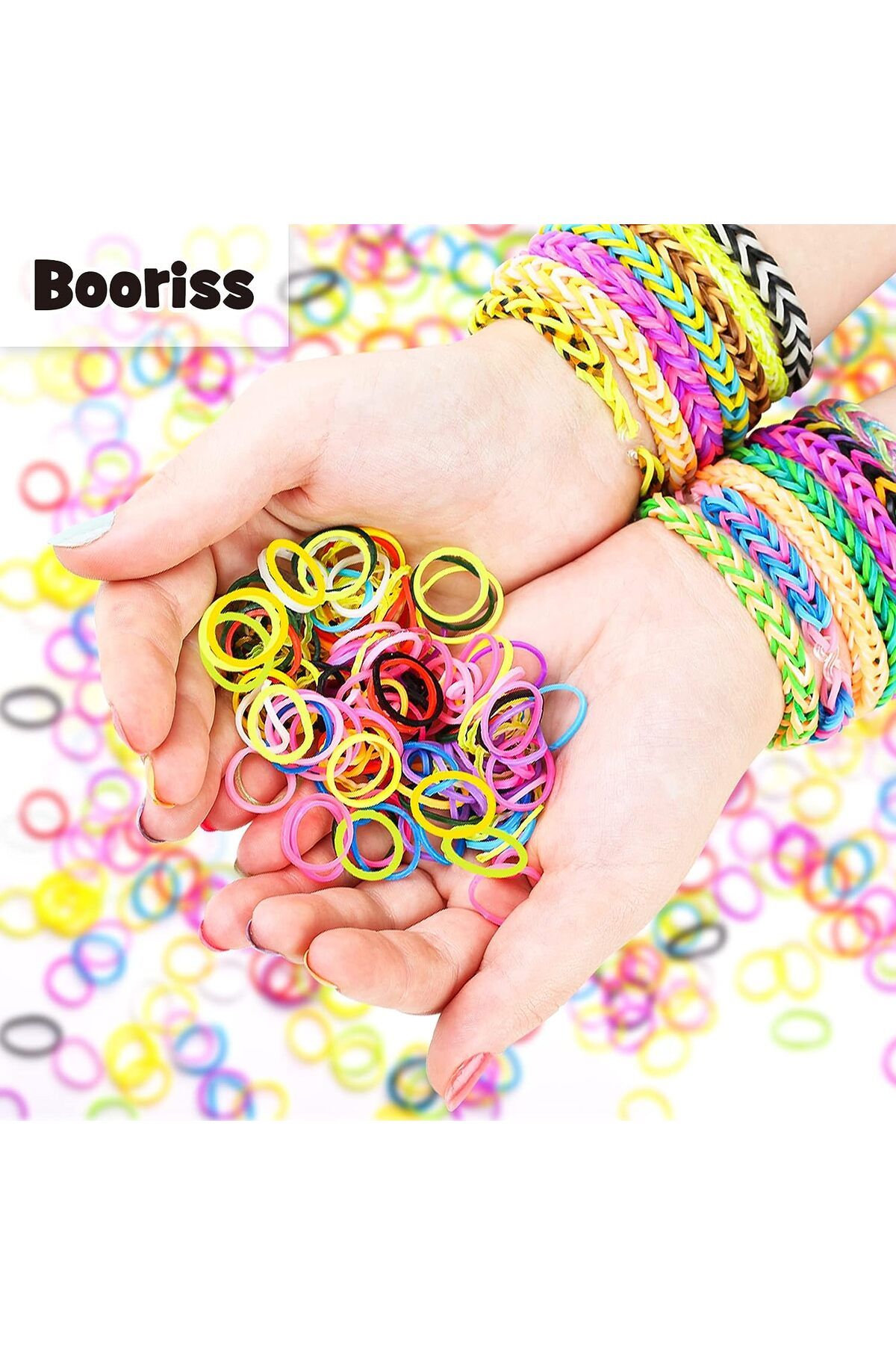 Yenigeldi-4 عبوات من مجموعة صنع سوار Loom Band 3