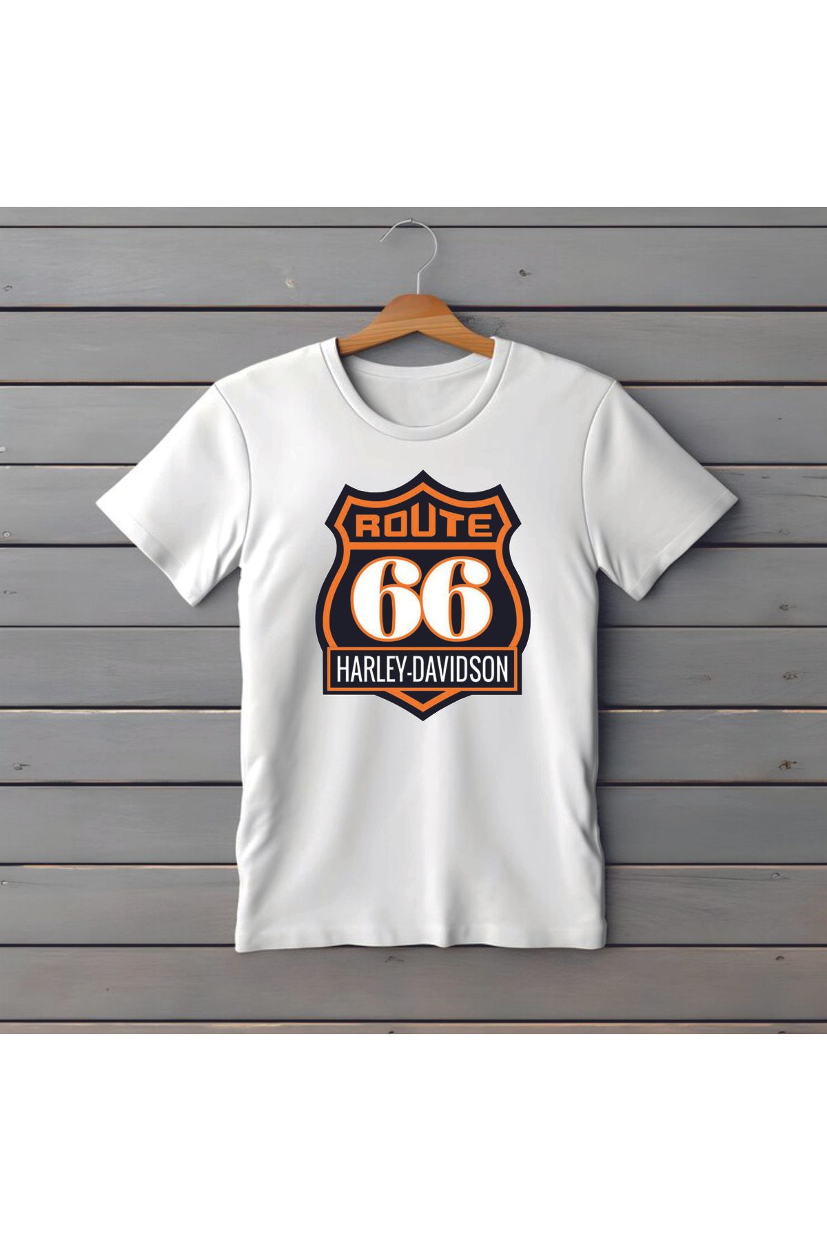radem Ünisex %100 Pamuklu A+++ Kalite Süprem ROUTE Baskılı Regular Kalıp Tshirt