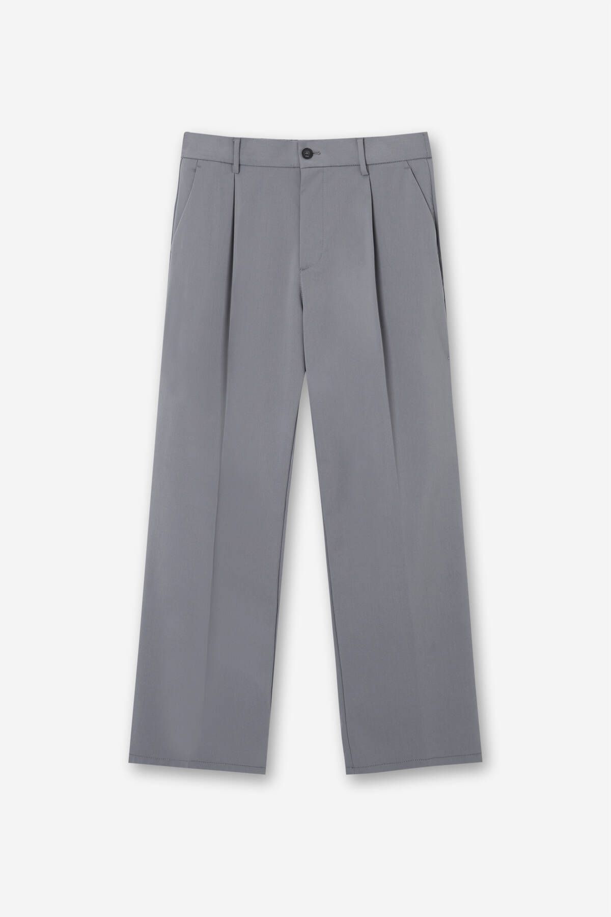 Pull & Bear-Tailored fit wide-leg trousers 7