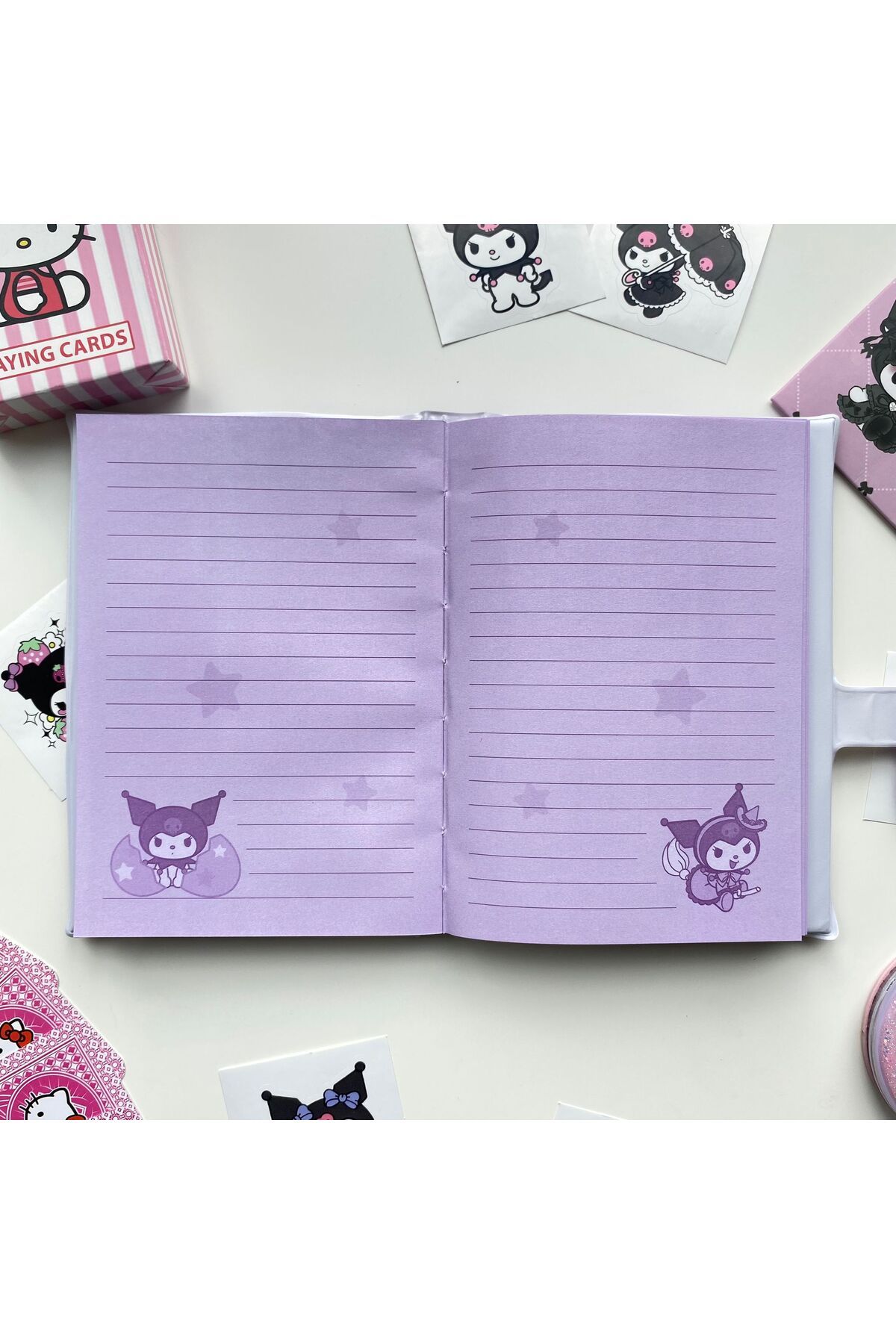 Wisevelya-Kuromi Puffy Notebook - Boxed 2