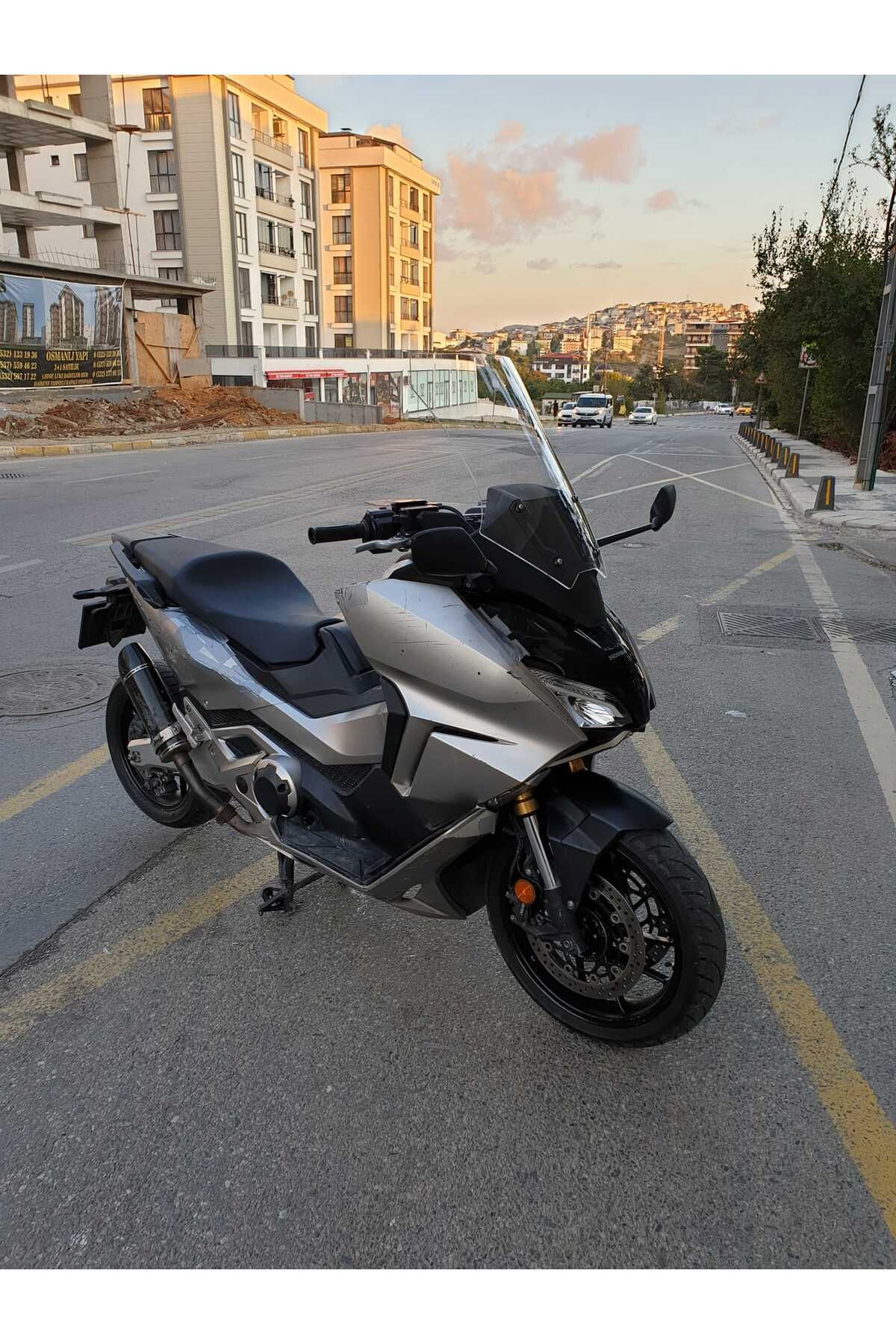 Honda Forza NSS 750 Siperlik Ön Cam 2021 2023 Model 60cm Şeffaf Renkli 4mm