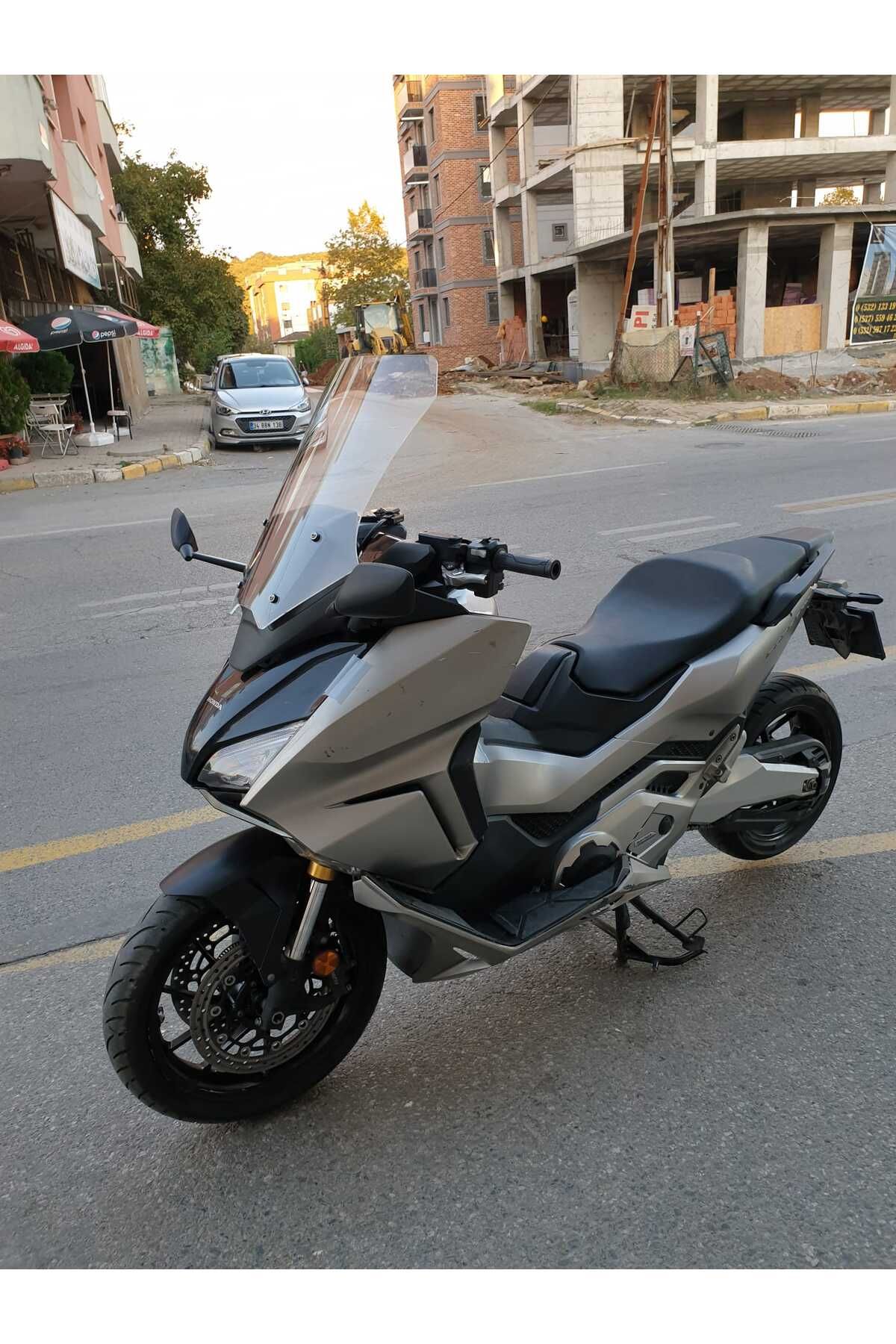 Honda Forza NSS 750 Siperlik Ön Cam 2021 2023 Model 60cm Şeffaf Renkli 4mm