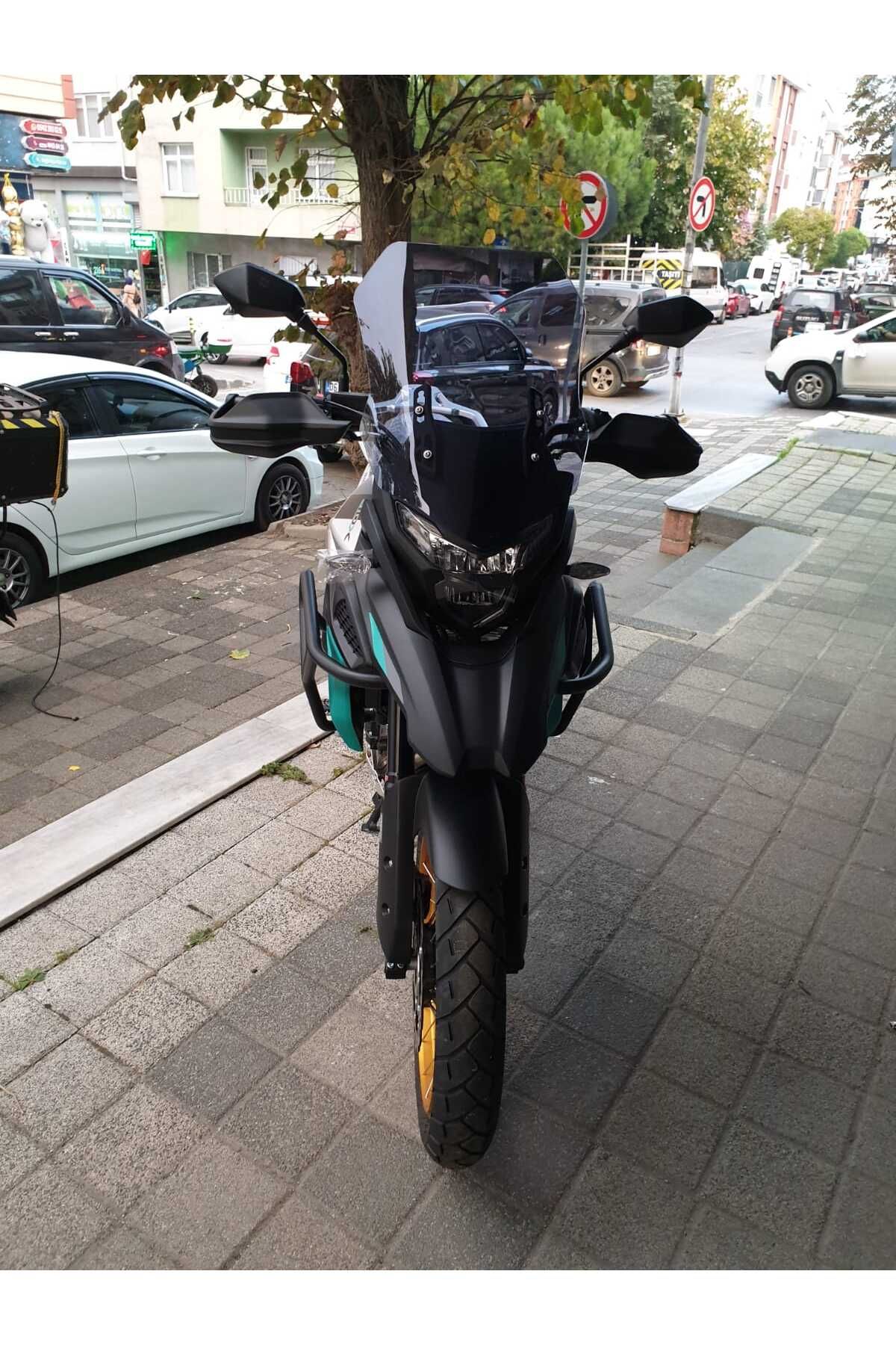Kove 510 X Siperlik Ön Cam 2025 Model 53cm Füme Renkli 4mm