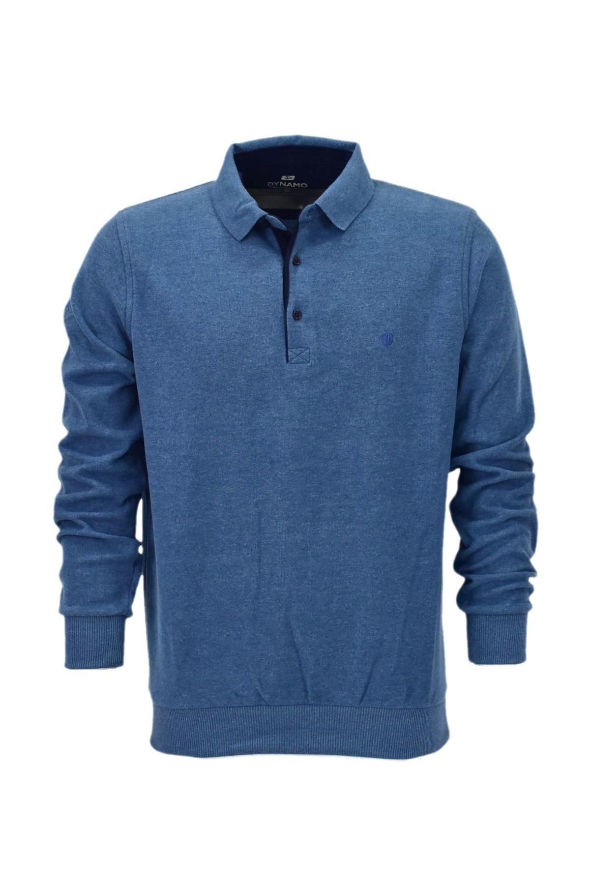 DYNAMO-Men's Polo Neck Sweatshirt 6834 Bgl-St04023 1