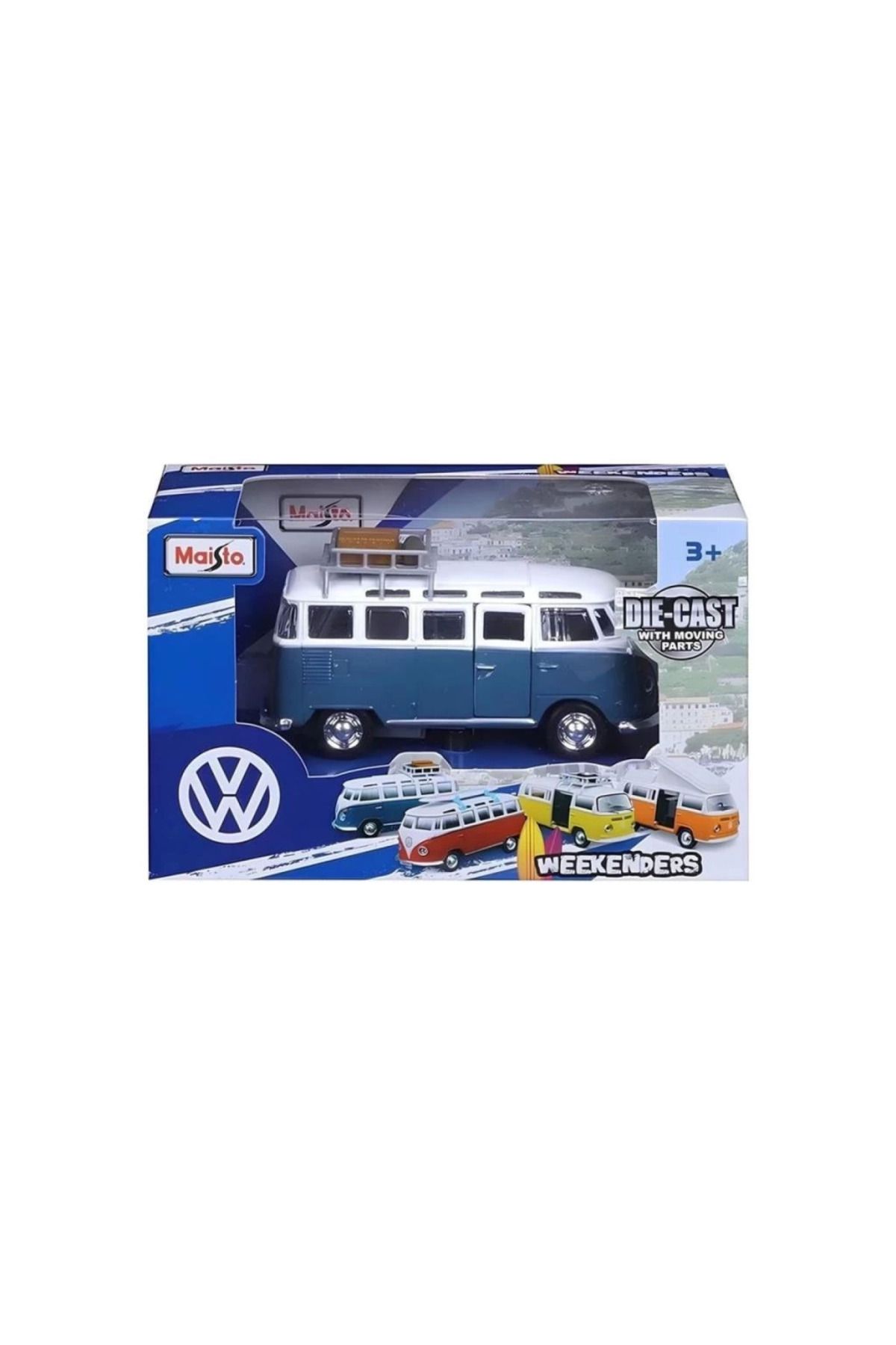 EGATOPTAN Nessiworld MAY 21237 Maisto Weekenders Volkswagen Araçlar 10 cm -Necotoys