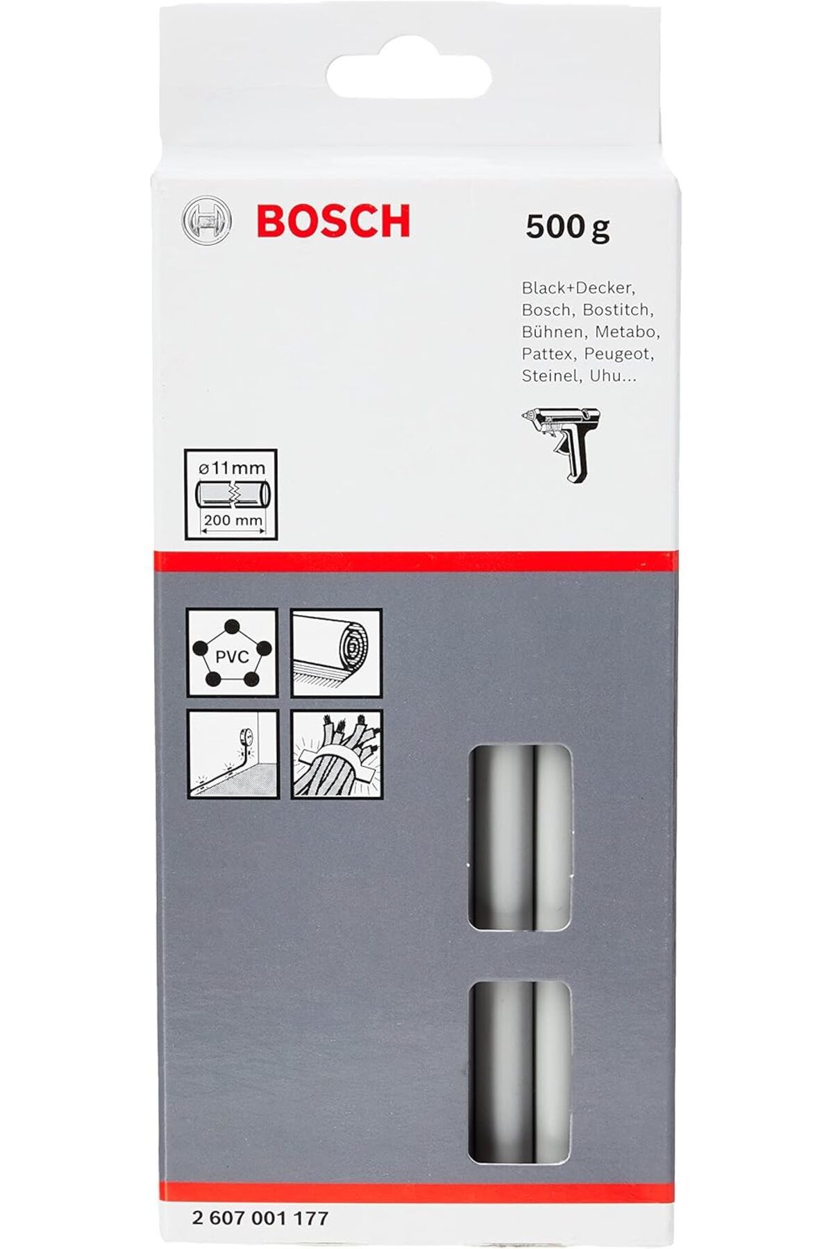 STOREMAX cmllashop Professional Accessories 2607001177 aksesuarı tutkal çubukları 11 x 200 mm, 500 g 5420