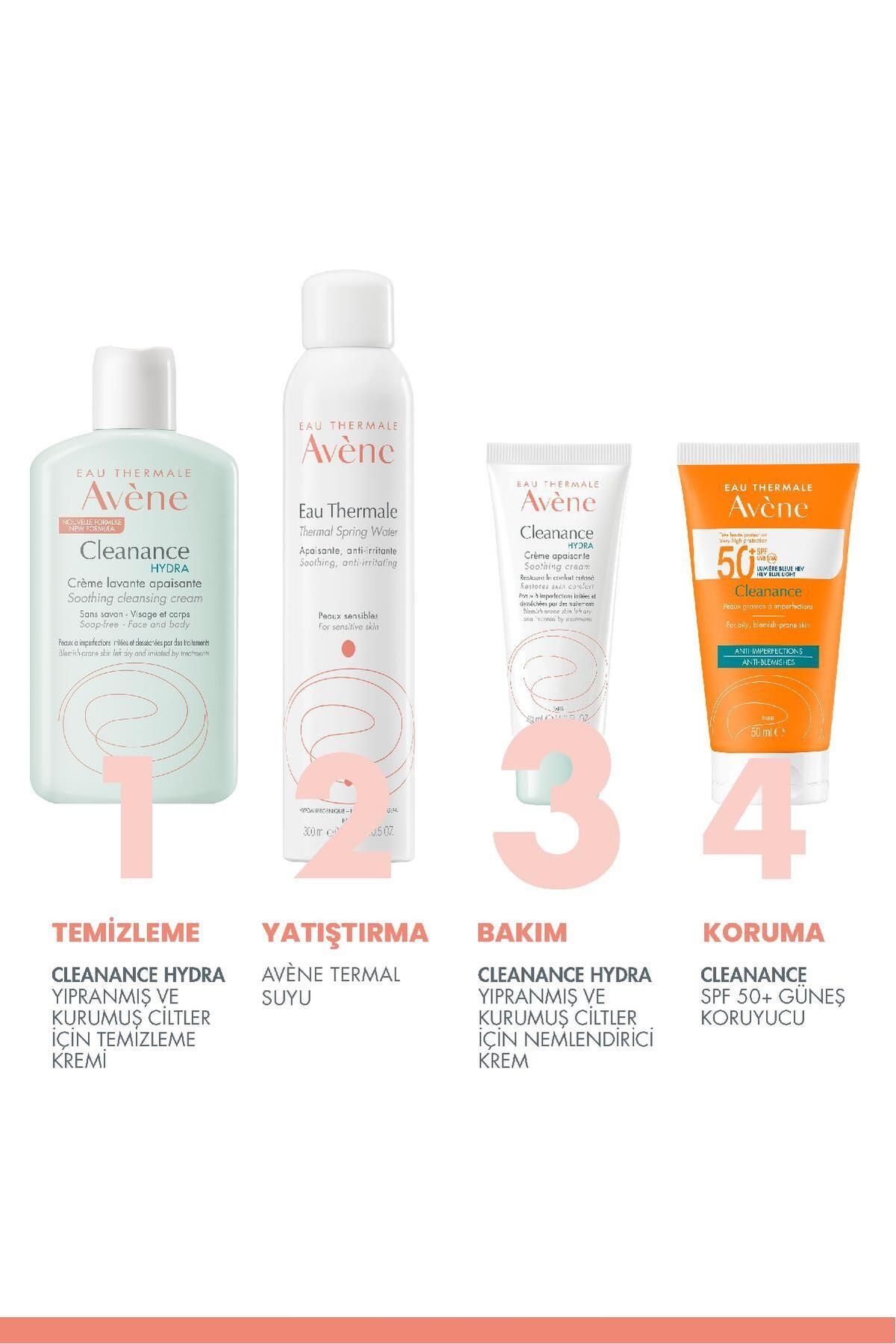 کرم مرطوب کننده Avene Cleanance Hydra برای حمایت از درمان های خشک کننده پوست آسیب دیده 40 میلی لیتر