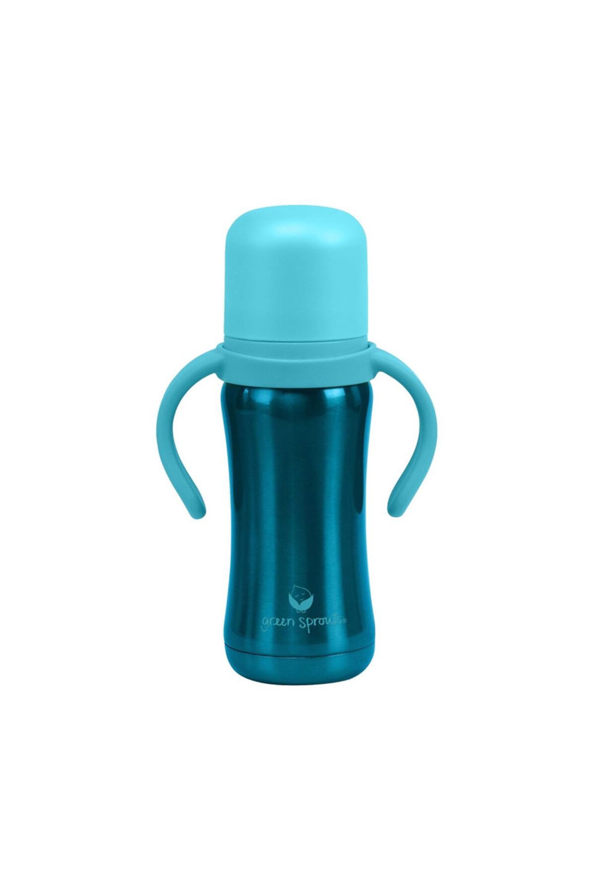 Green Sprouts-Sippy Cup made from Stainless Steel- 6oz-Blue-6mo+ 2