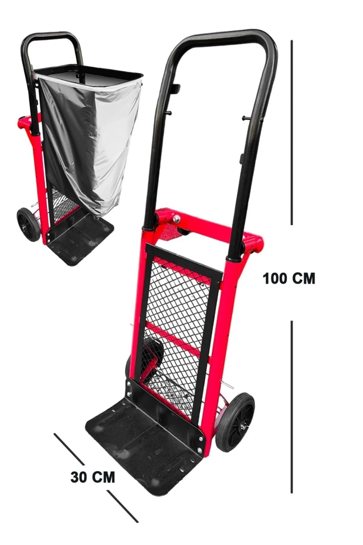 Genel Markalar El Arabası Yük Taşıma Yükseklik Ayarlı El Arabası Yük Taşıma Arabası 90 Kg kapasiteli