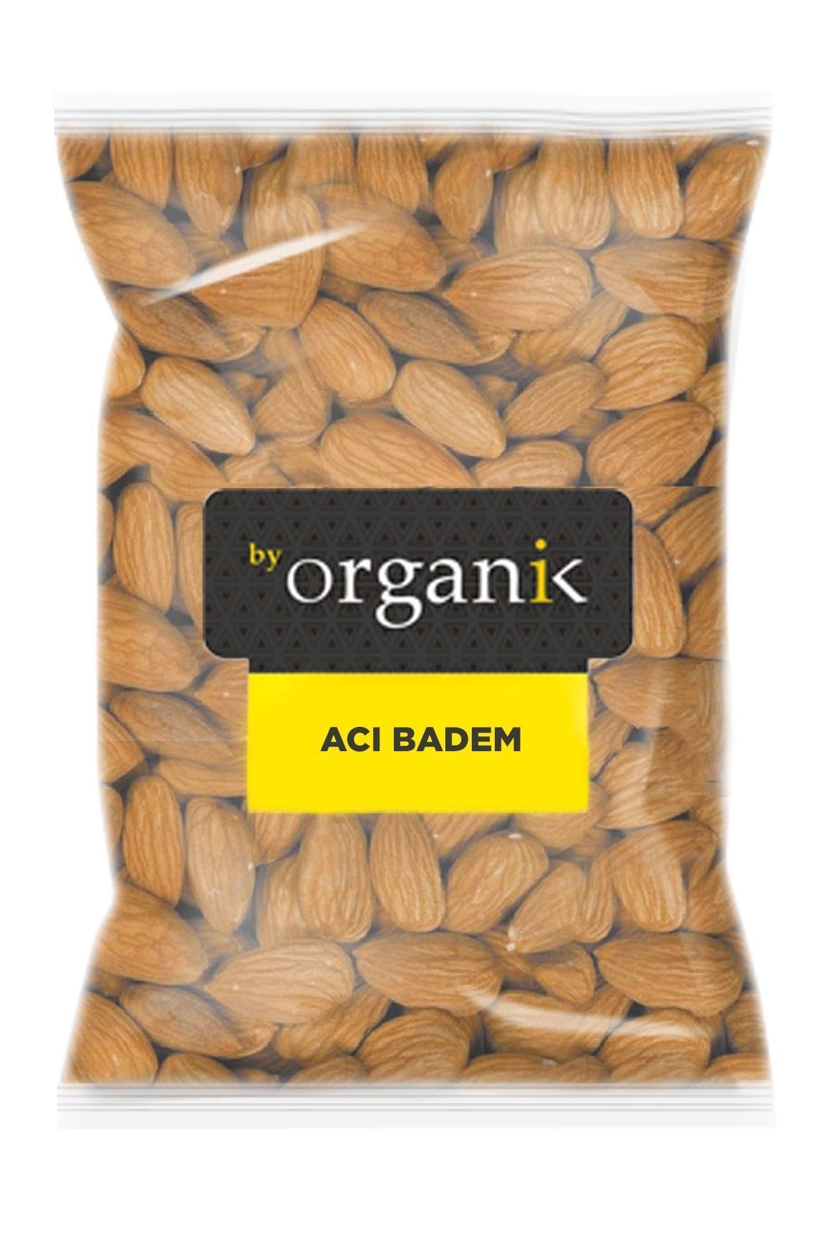 BY ORGANİK Acı Badem 255 gr ( Yeni Mahsül - Çiğ - Tuzsuz )