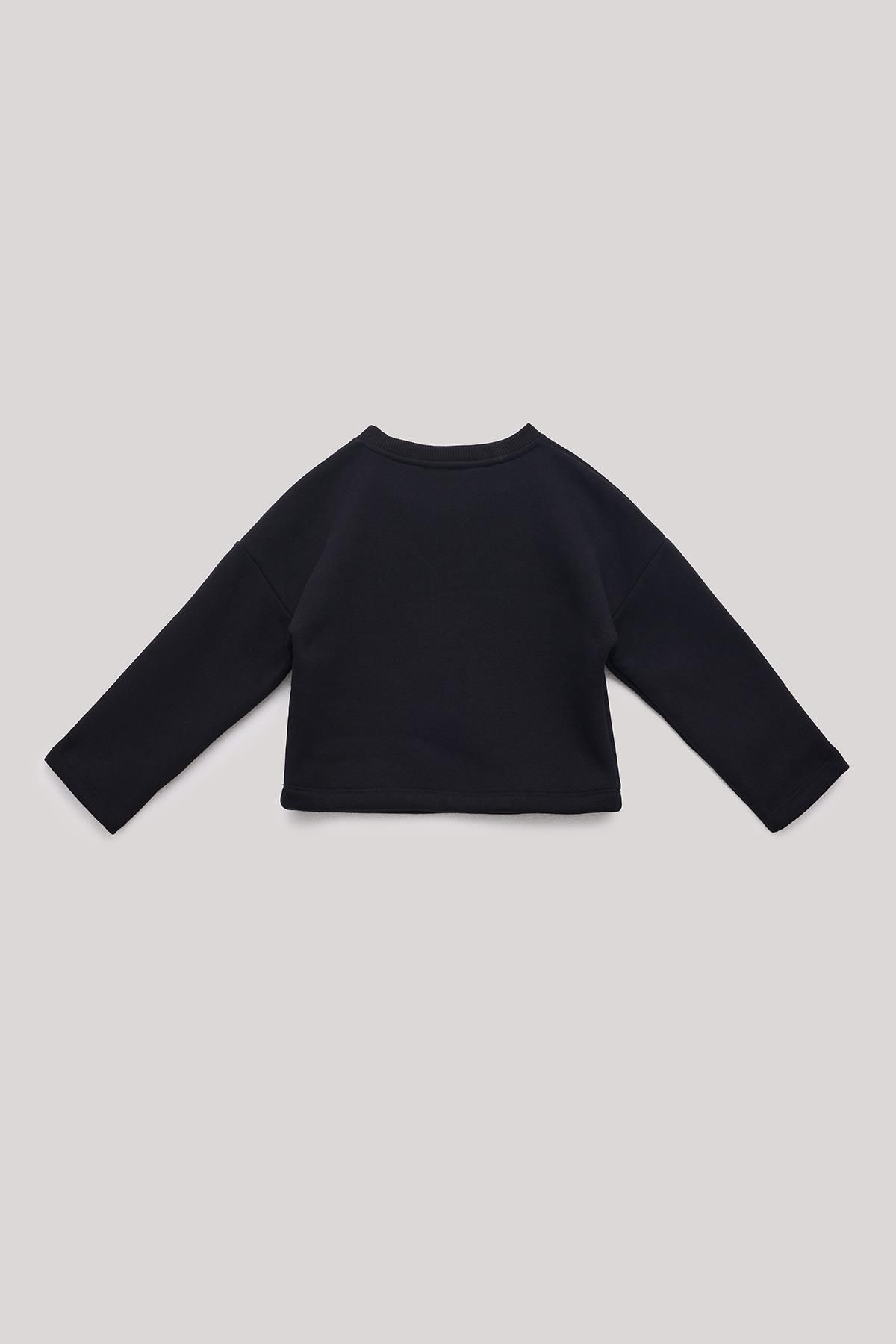 Tyess-Bg Store Girls' Black Sweatshirt 6