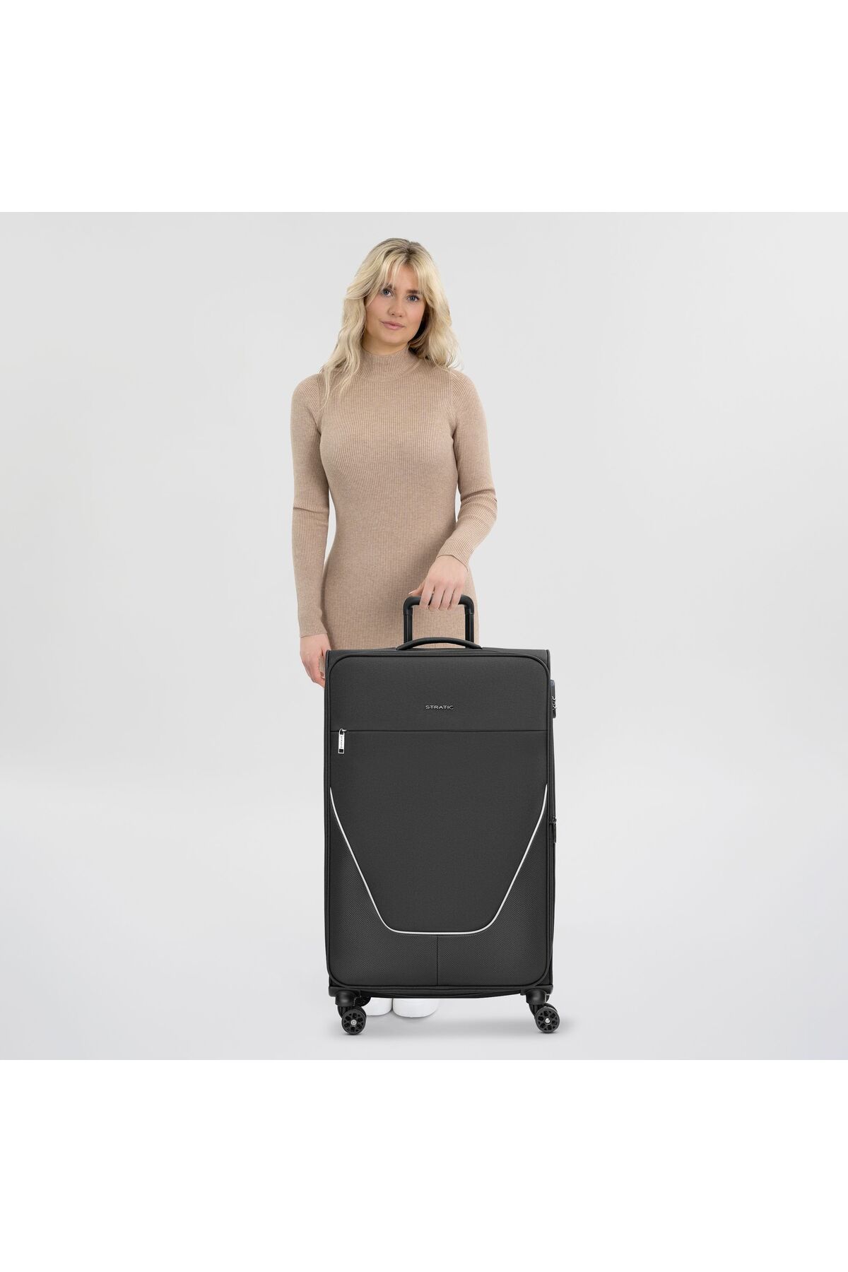 Stratic-taska 4-Rollen Trolley L 76 cm mit Dehnfalte 6