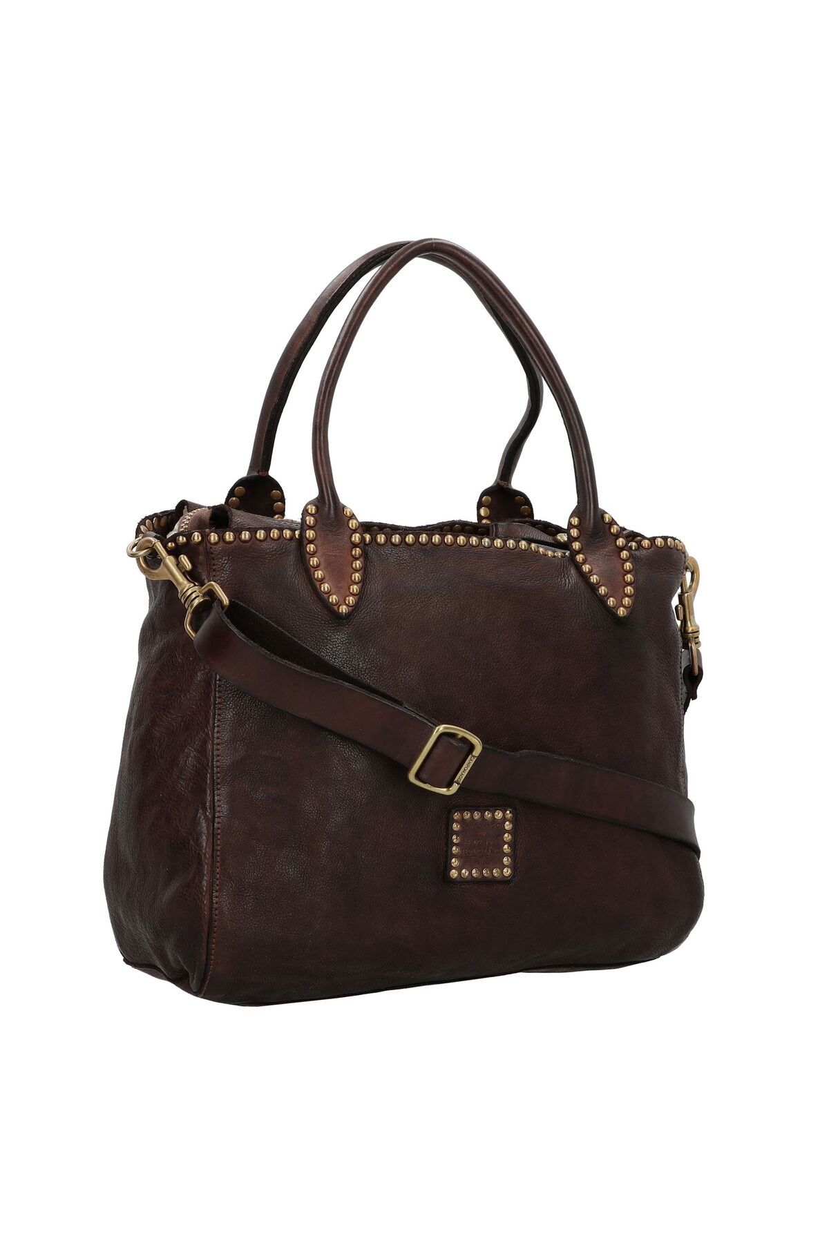 Campomaggi-Malachite Shopper Tasche Leder 33 cm 2