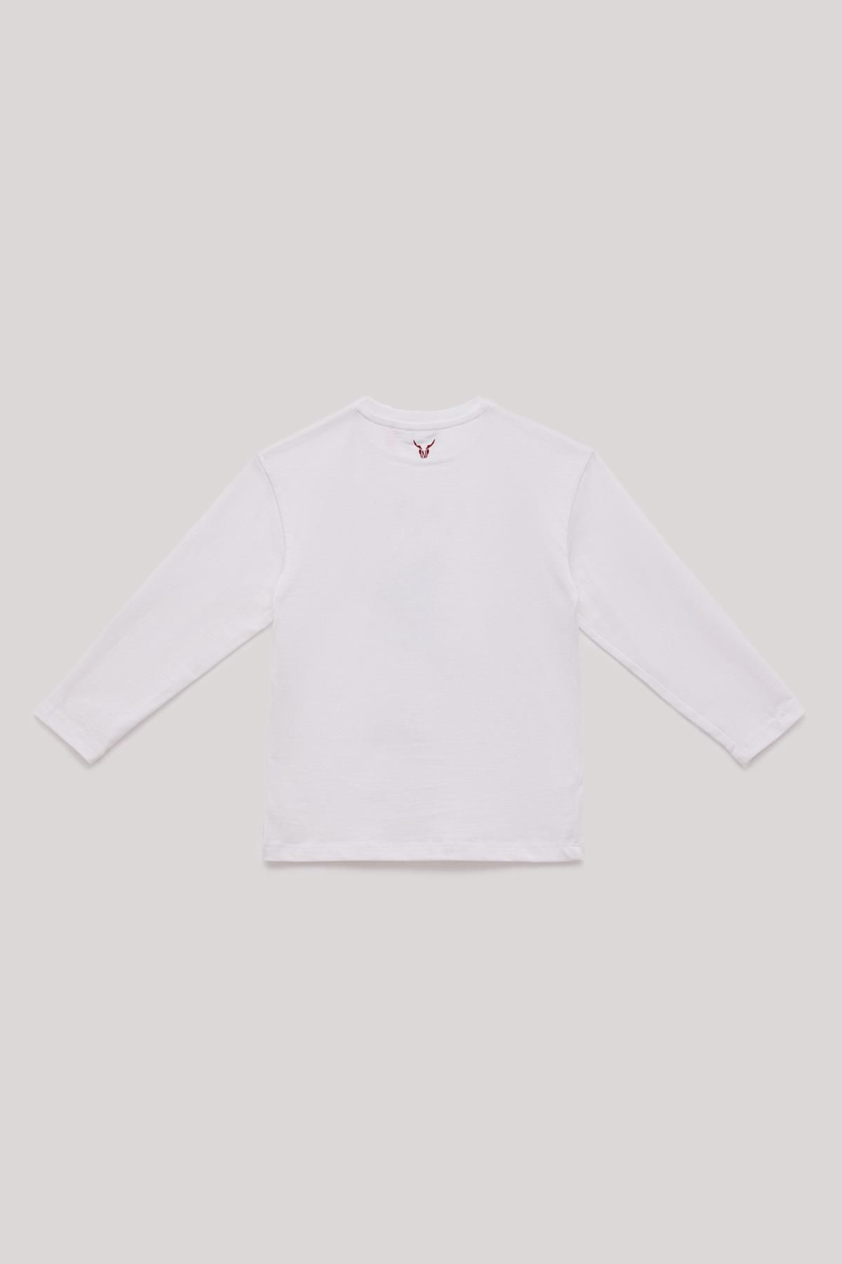 Nebbati-Bg Store Boy's White T-Shirt 6