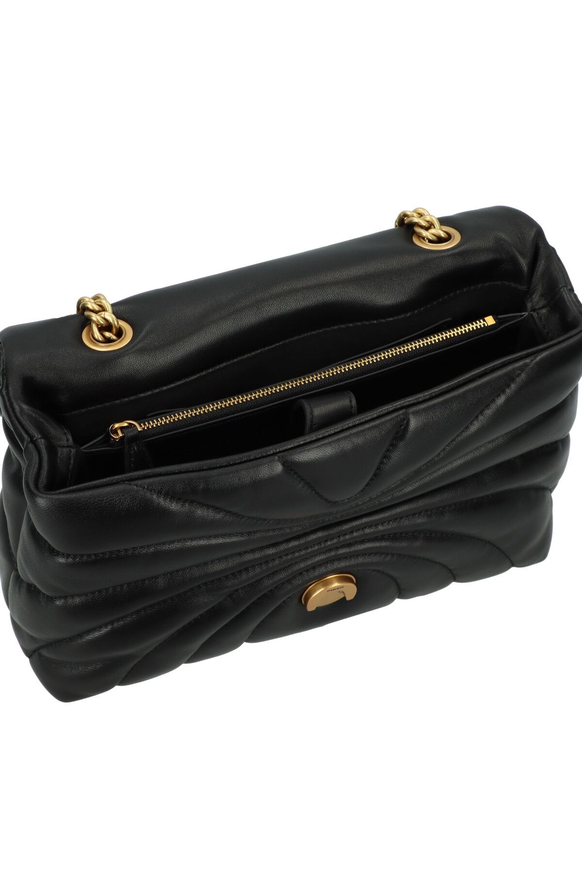 PİNKO-Love Puff Schultertasche Leder 30 cm 5