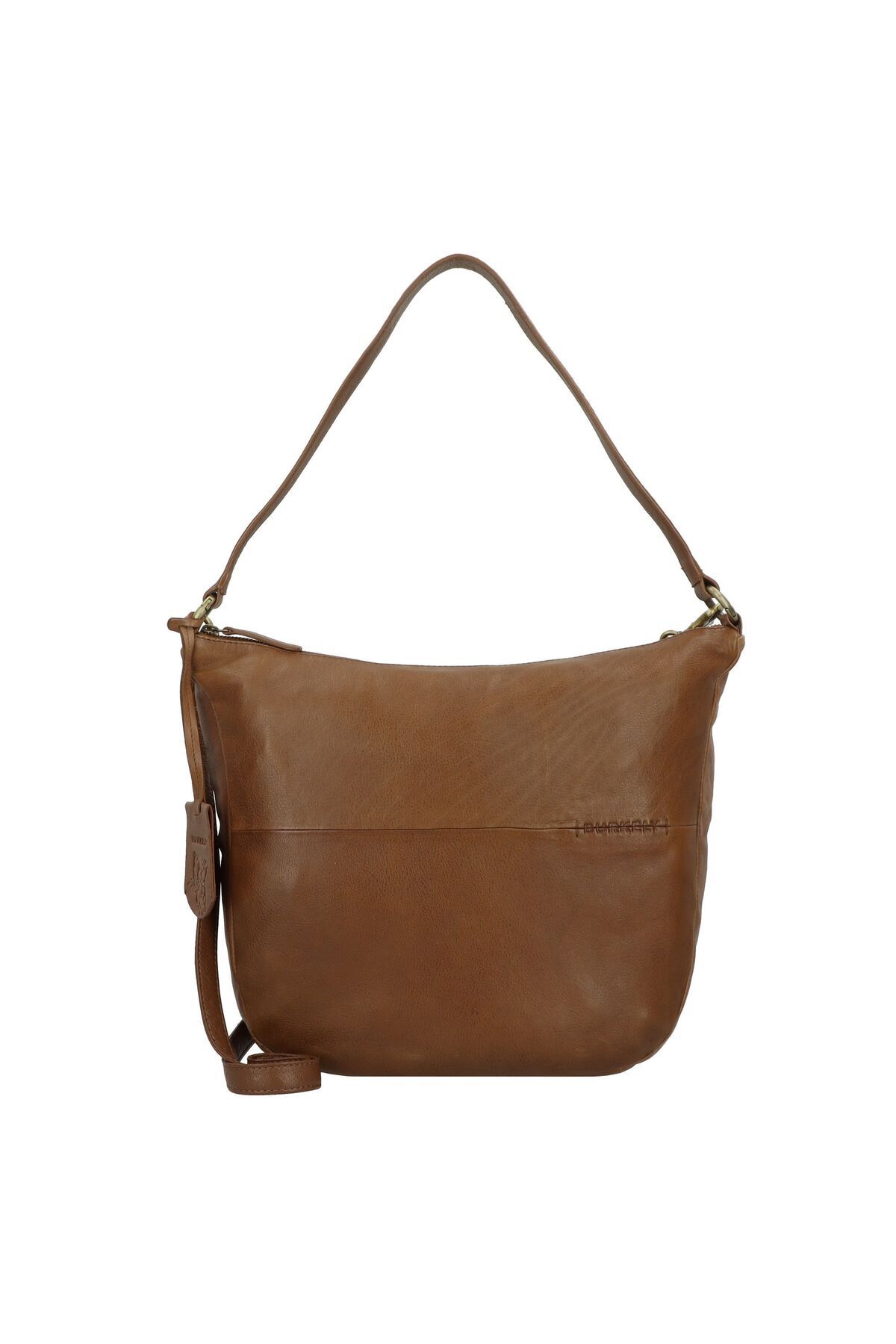 Burkely-Prírodná Norah Schultertasche Leder 32 cm 1