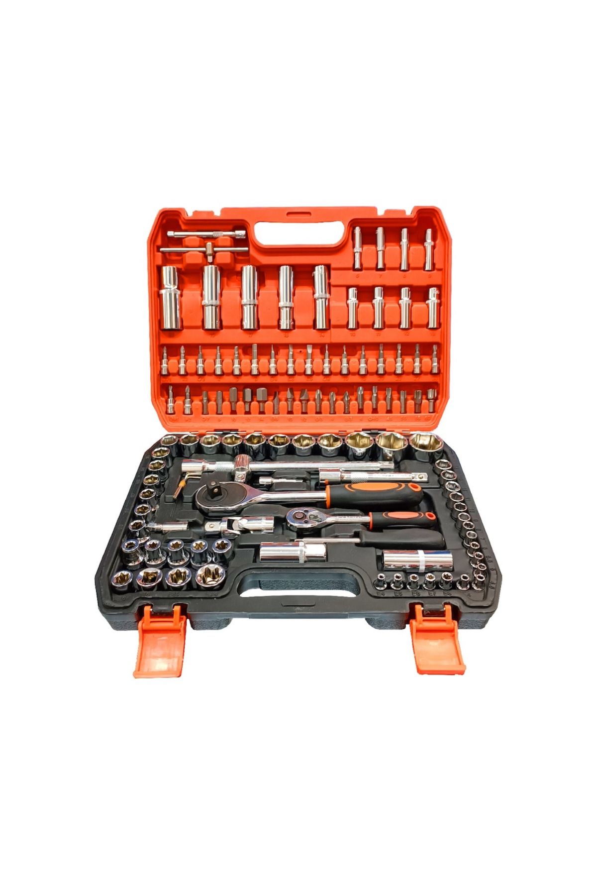 Tools 108 Pcs Crv Çeliği Profesyonel Lokma Takımı 1/2-1/4(