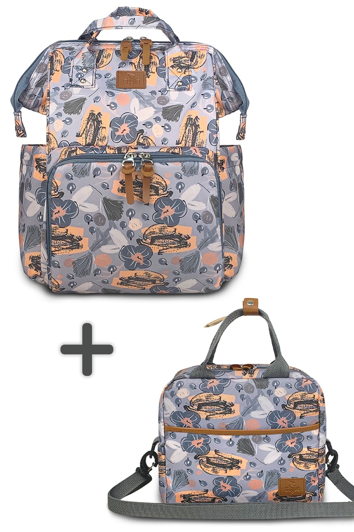 Stylo Paris Anne Bebek Bakım Çantası Ve Isı Yalıtımlı Food Termos Çanta 2'li fotoğrafı 4 (önizleme)