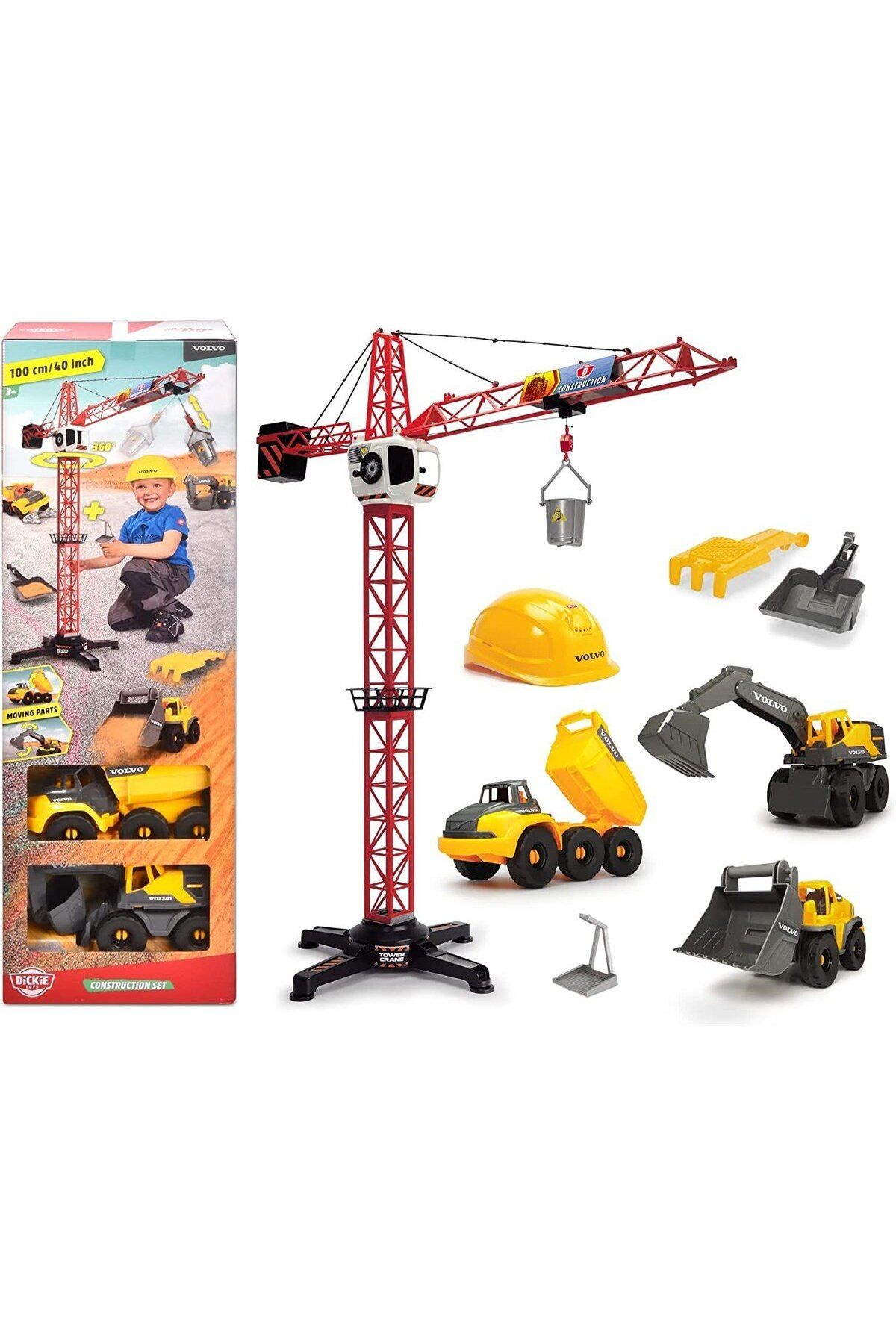 Dickie Volvo İnşaat Yapı Seti 203724007