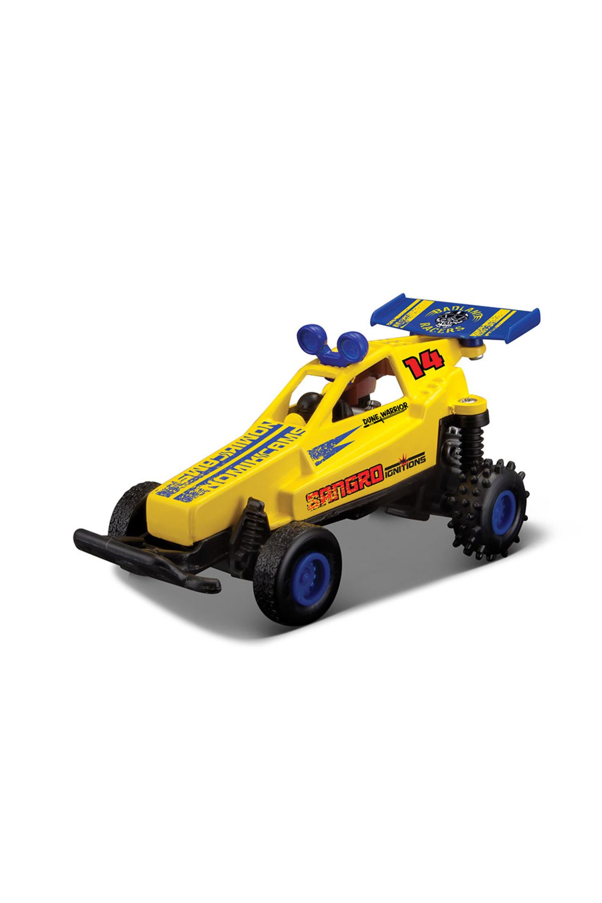 Maisto Fresh Metal Badland Racers Sarı 14 Oyuncak Araba