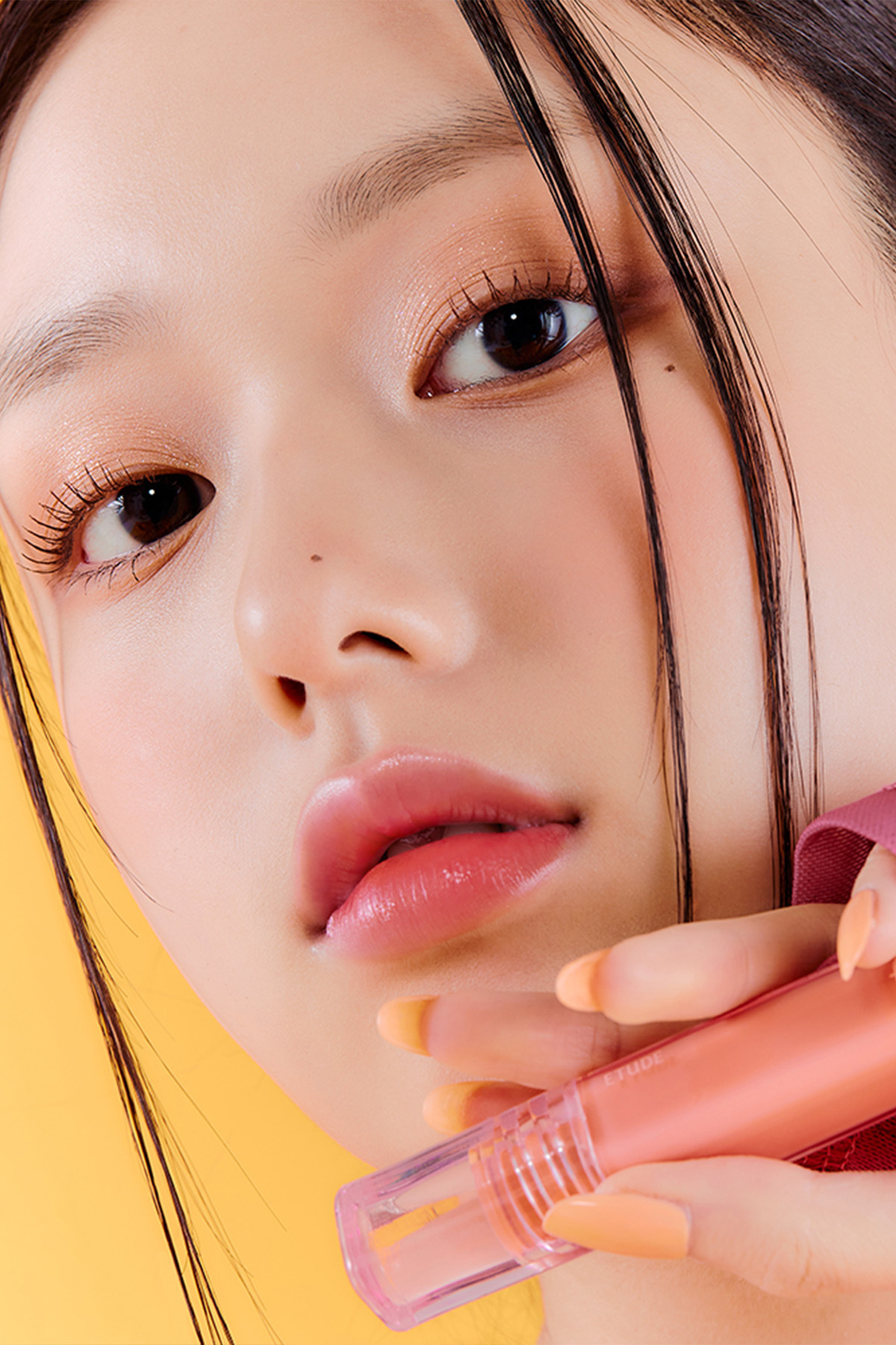 ETUDE-Glow Fixing Tint /Glowing and Plumping Lips, Long-Lasting Tint-03 Dewy Fig 5