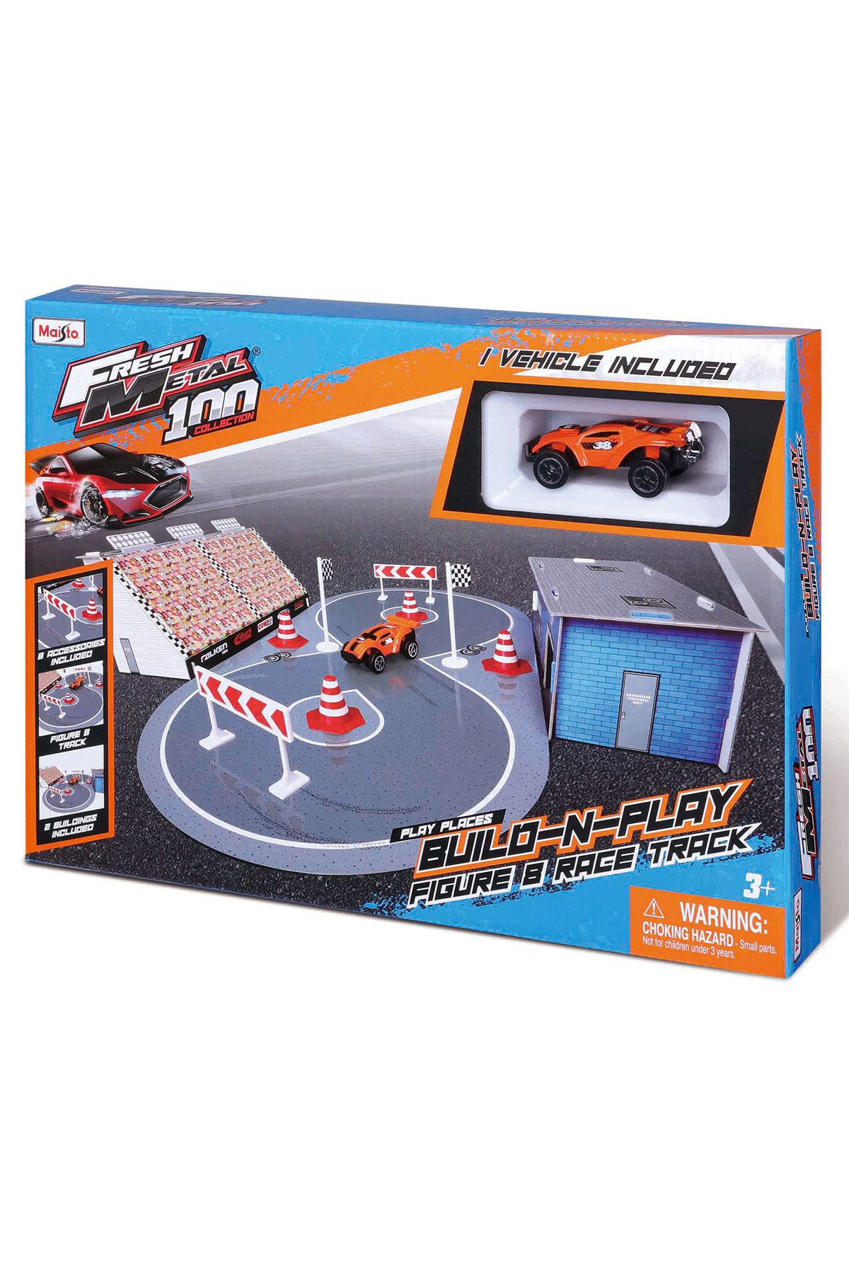 Maisto Fresh Metal Figure 8 Race Track Oyun Seti