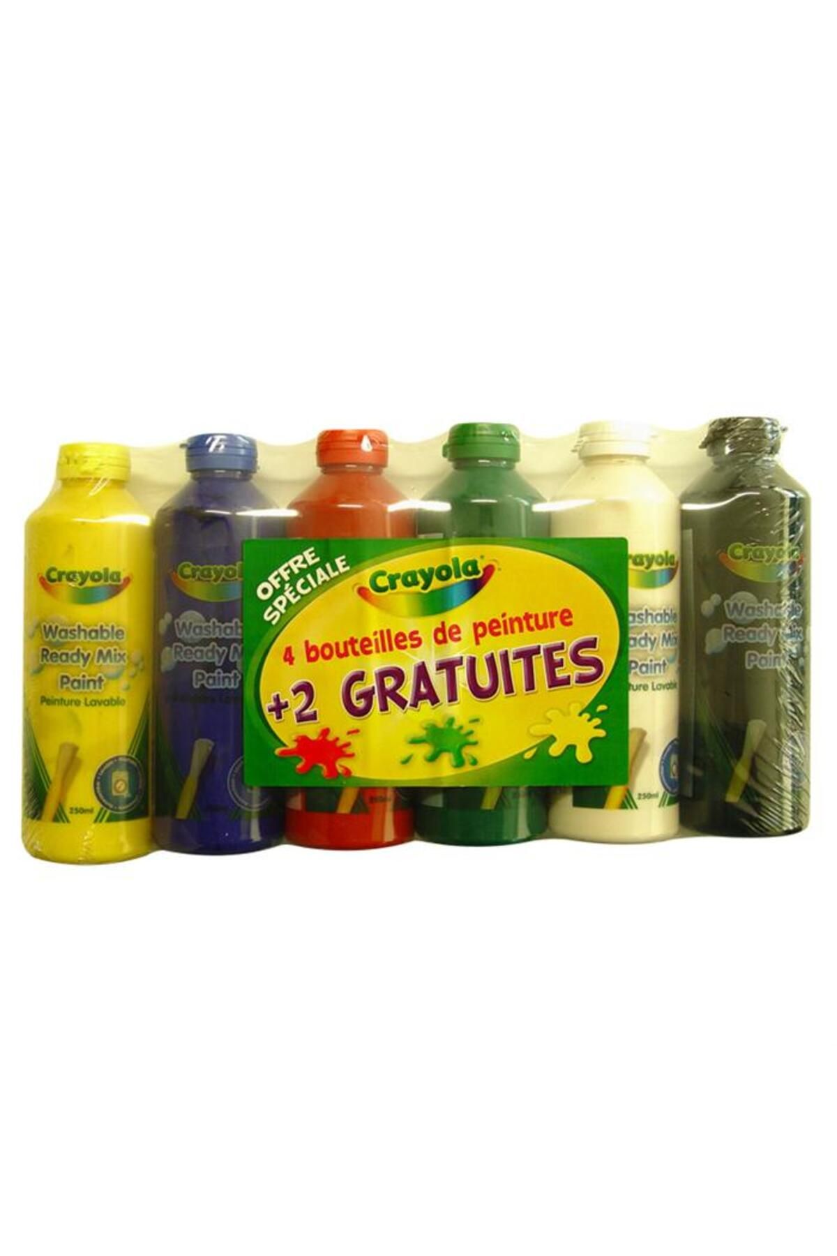 Crayola Renk Hazir Ve Karışabilir Boya 6 Adet