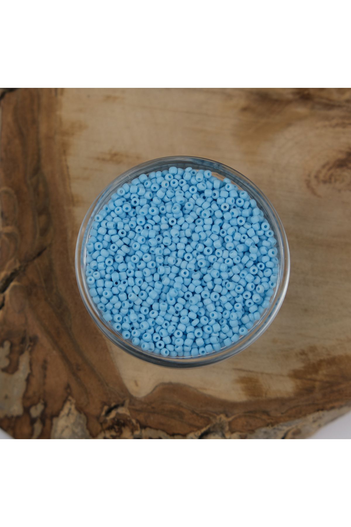 Kanguroom-Blue Abc Sand Beads - 2 Mm, 500 Grams, 12/0-43 2