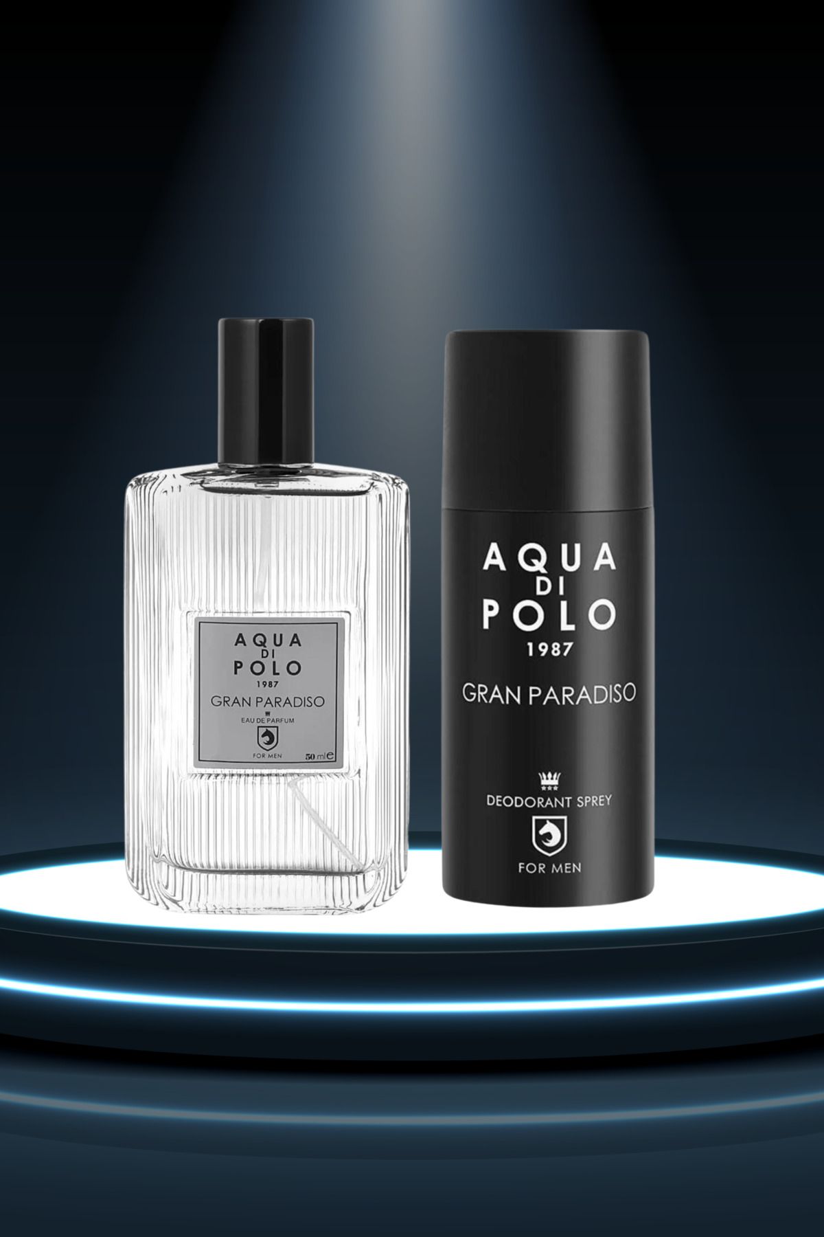 Aqua Di Polo 1987 Gran Paradiso Erkek Parfüm-Sprey Deodorant Set